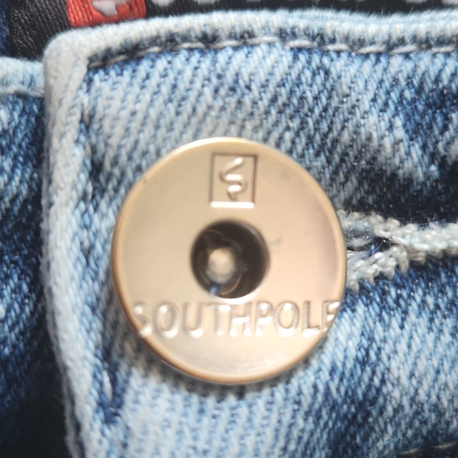 Southpole 90's Southpole jeans Men's 32x32 acid wash skinny jeans Size US 32 / EU 48 - 8 Thumbnail