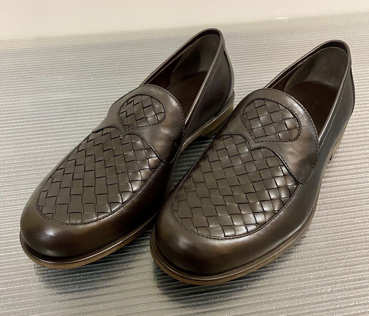 Bottega Veneta Bottega Veneta 🇮🇹 x Tomas Maier Intrecciato Calf Loafer 9 NEW Size US 9 / EU 42 - 1 Thumbnail