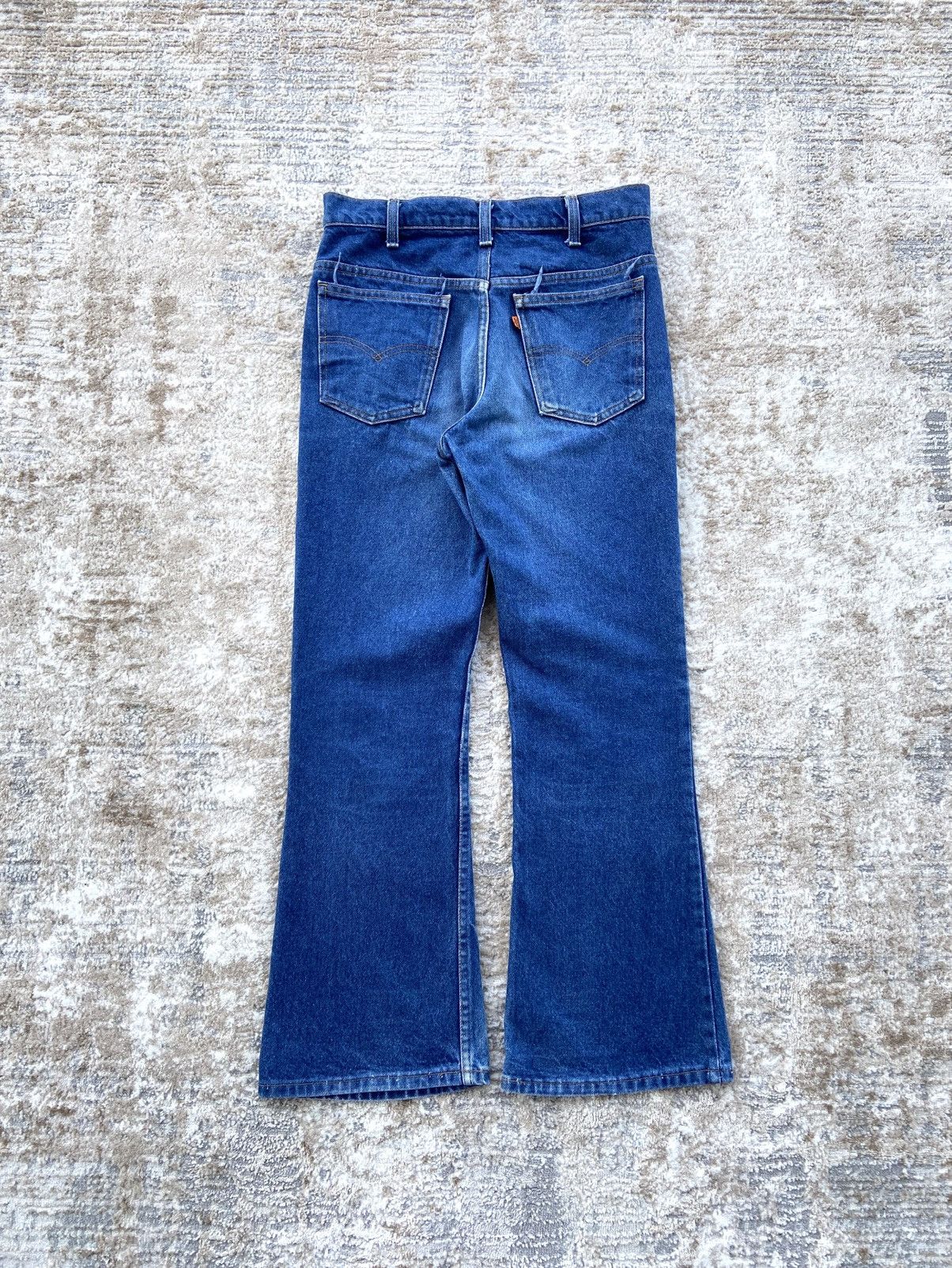 Levi's × Levi's Vintage Clothing Vintage Levi's 646 Orange Tab Flared Jeans Size US 30 / EU 46 - 4 Thumbnail