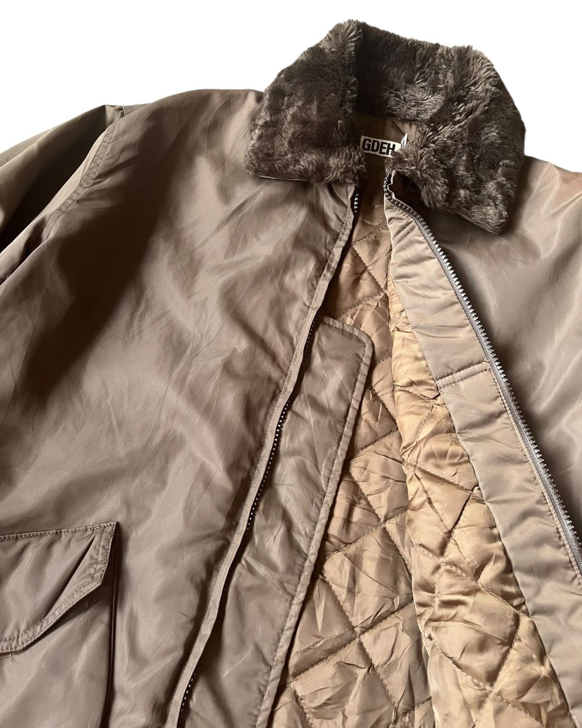 GOODENOUGH 1990s GOODENOUGH by Hiroshi Fujiwara Furr Parka Size US M / EU 48-50 / 2 - 9 Thumbnail