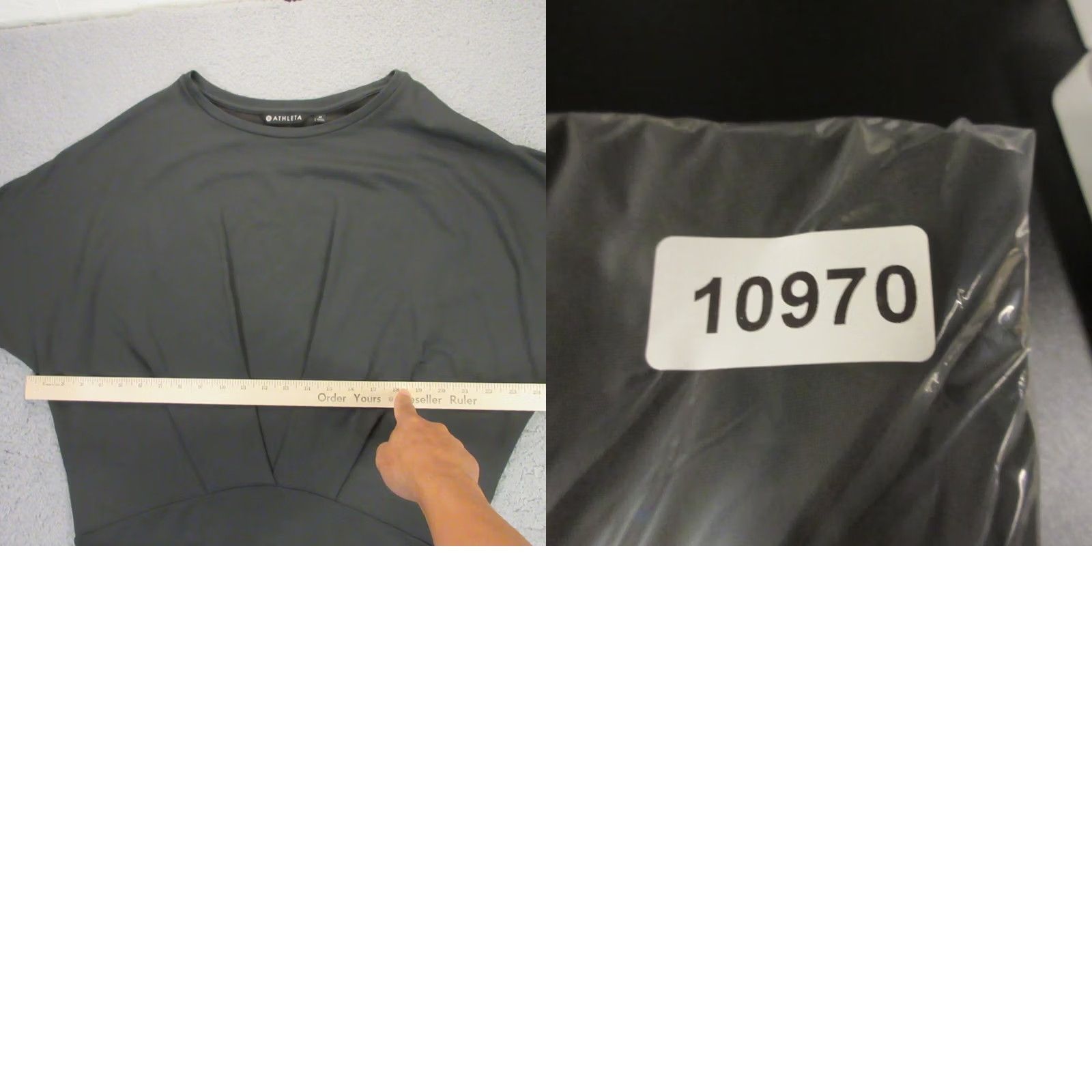 Athleta Athleta Dress Womens M Gray Pronto Pleated size Fleece Stretch Performance Size M / US 6-8 / IT 42-44 - 8 Thumbnail