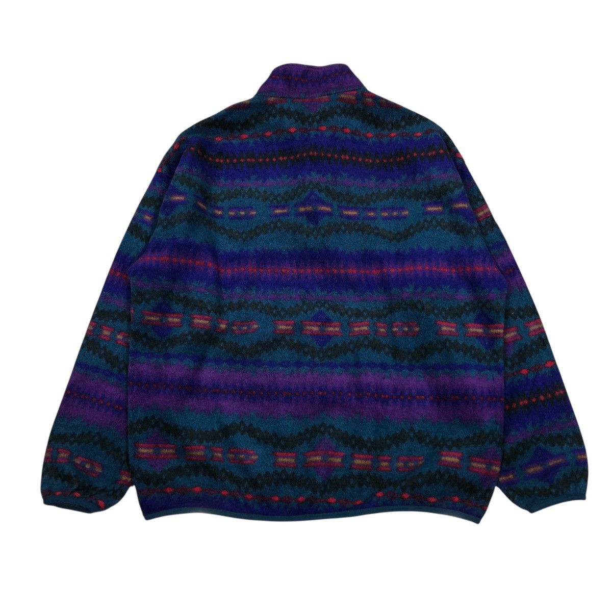 Patagonia 🔥PATAGONIA MADE IN USA FLEECE JACKET HALF SNAP BUTTON NAVAJO Size US XL / EU 56 / 4 - 2 Thumbnail