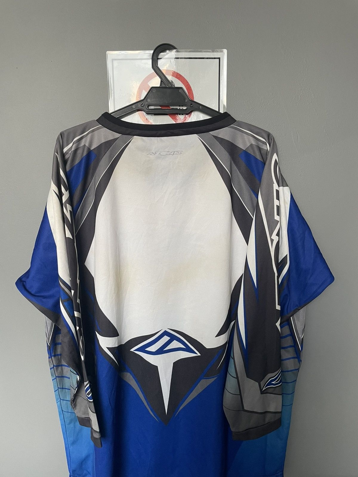 Other Y2k Azonic Bike Jersey Long Sleeve ERD GRUNGE JERSEY Size US XL / EU 56 / 4 - 3 Thumbnail