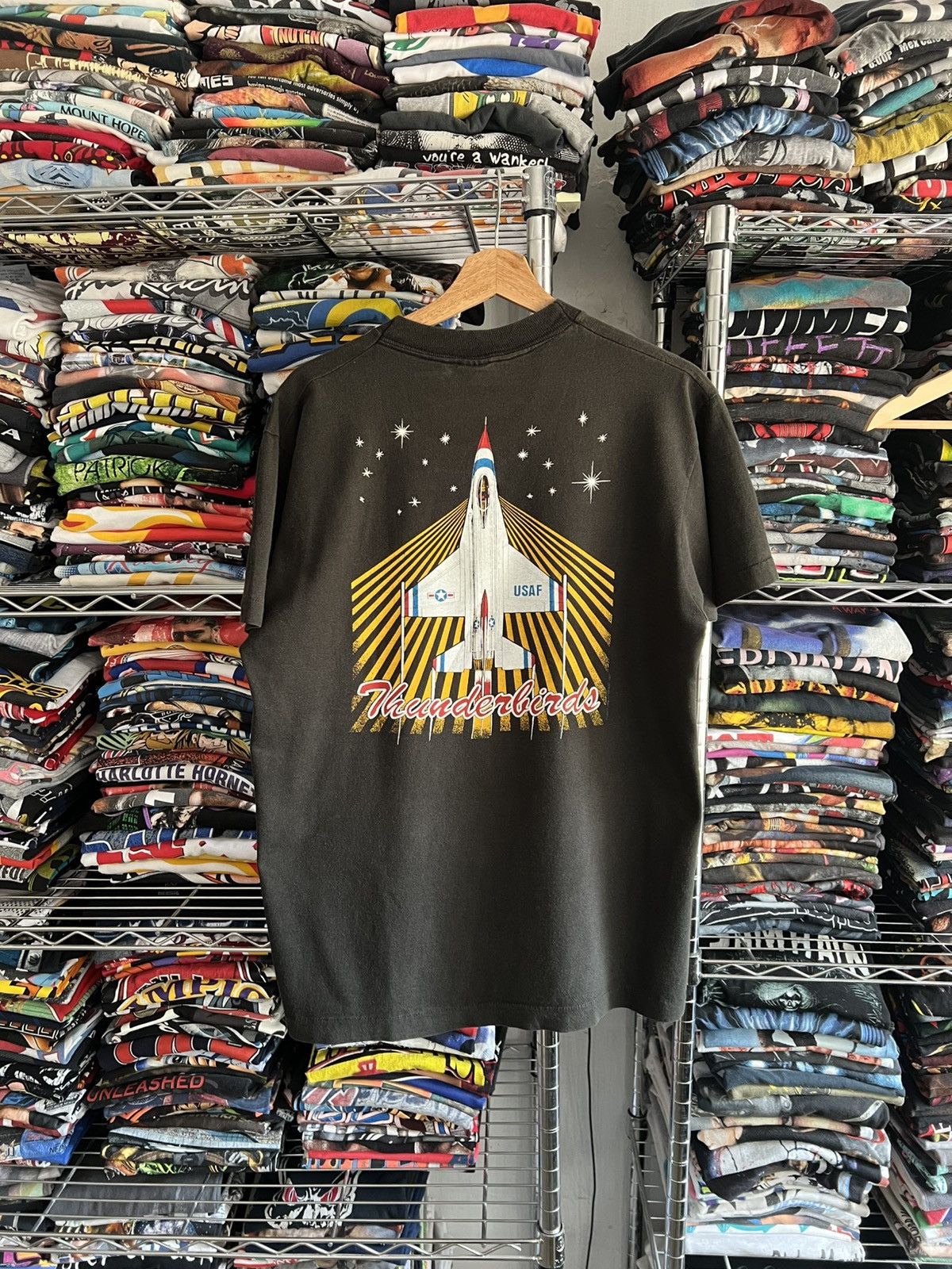 Other 1987 Thunderbirds Single Stitch USAF Army Marines Navy Tee Size US L / EU 52-54 / 3 - 2 Thumbnail