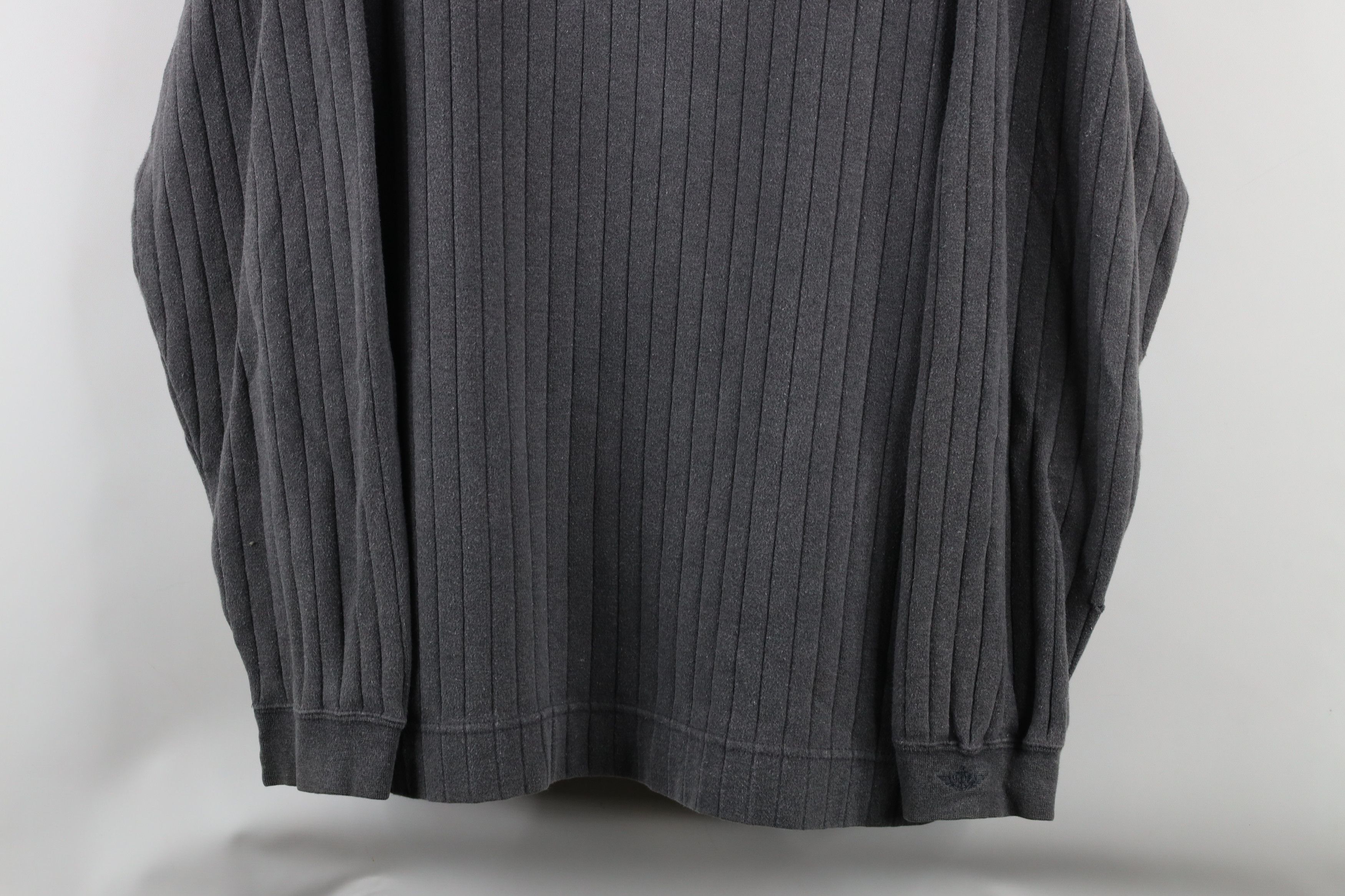Vintage Vintage 90s Streetwear Heavyweight Ribbed Turtleneck T-Shirt Size US L / EU 52-54 / 3 - 3 Thumbnail