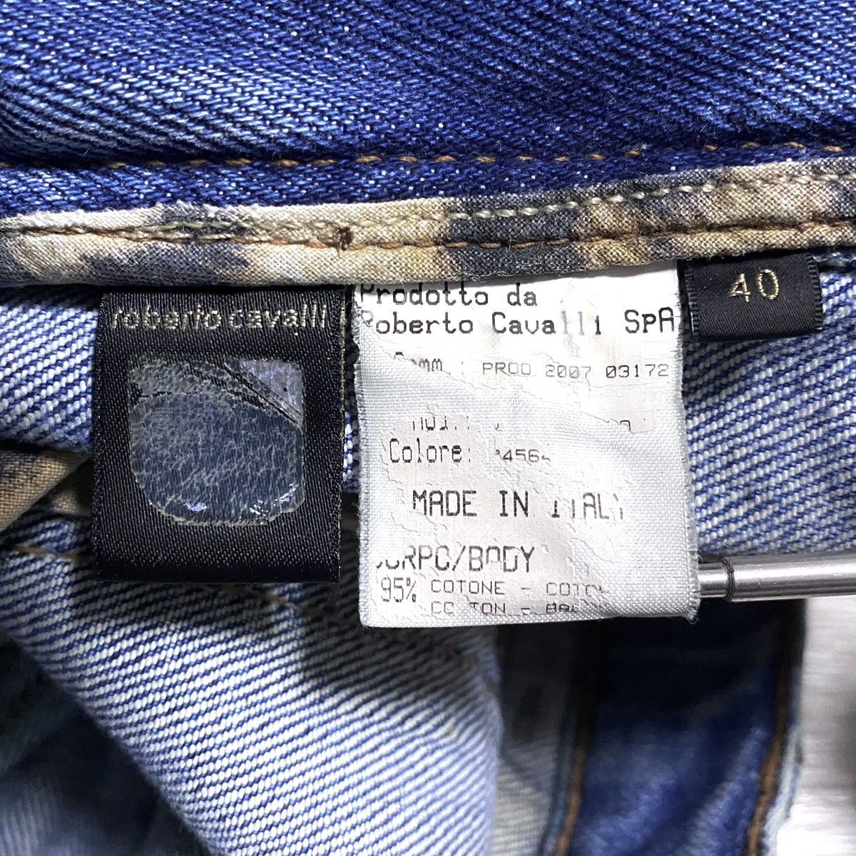 Roberto Cavalli Roberto Cavalli Washed Torn Fringed Distressed Jeans Denim Size 27" / US 4 / IT 40 - 19 Thumbnail