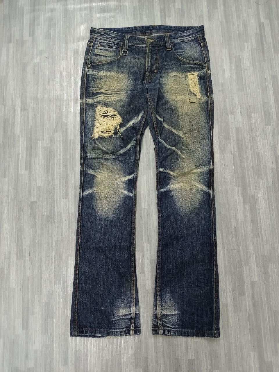 Nicole Club FLARE SICK RUSTY NICOLE DENIM PANTS Size US 31 - 2 Thumbnail