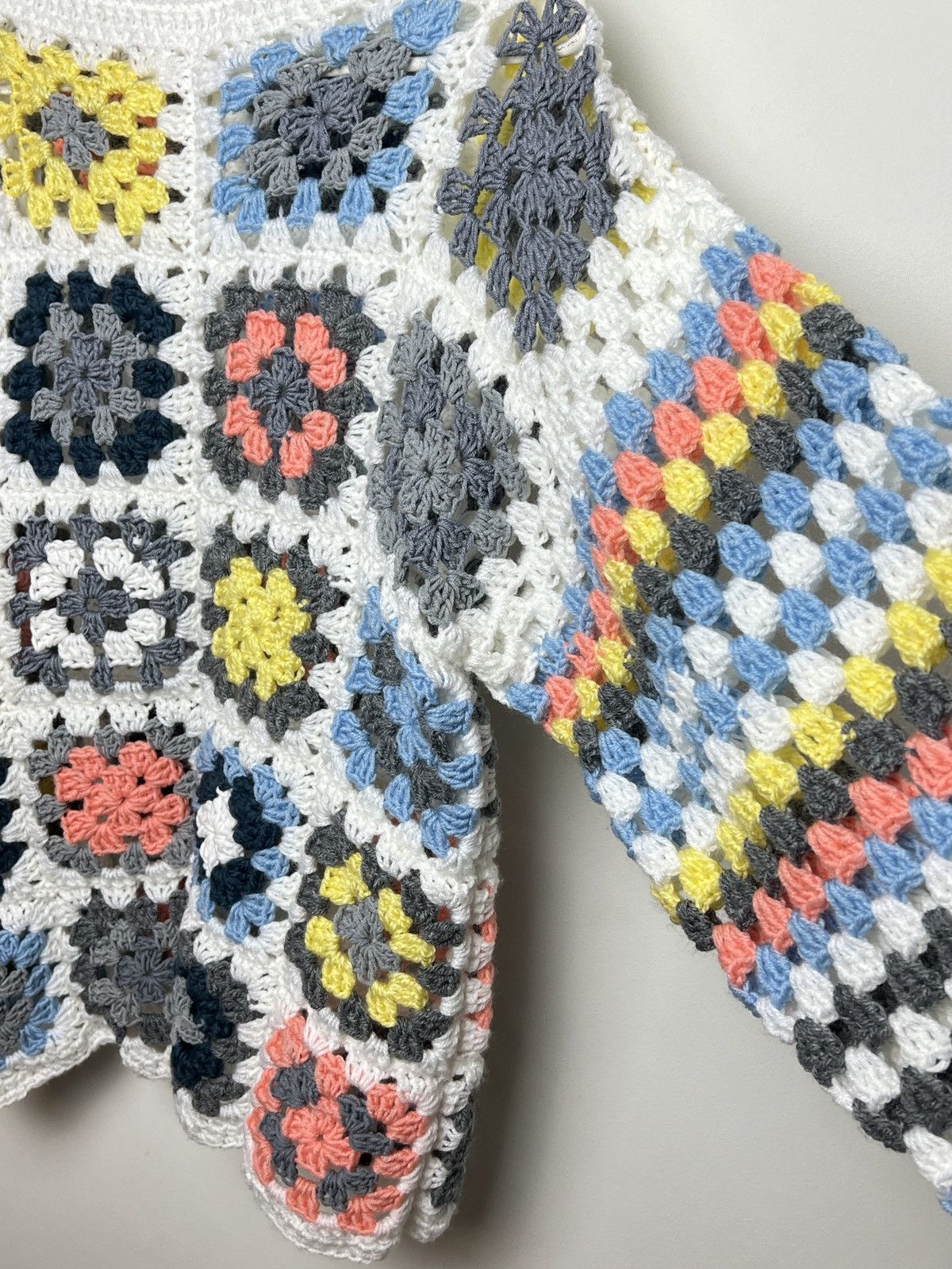 Seditionaries handmade crochet 1/1 y2k kapital vibe sweater ned Size US M / EU 48-50 / 2 - 6 Thumbnail