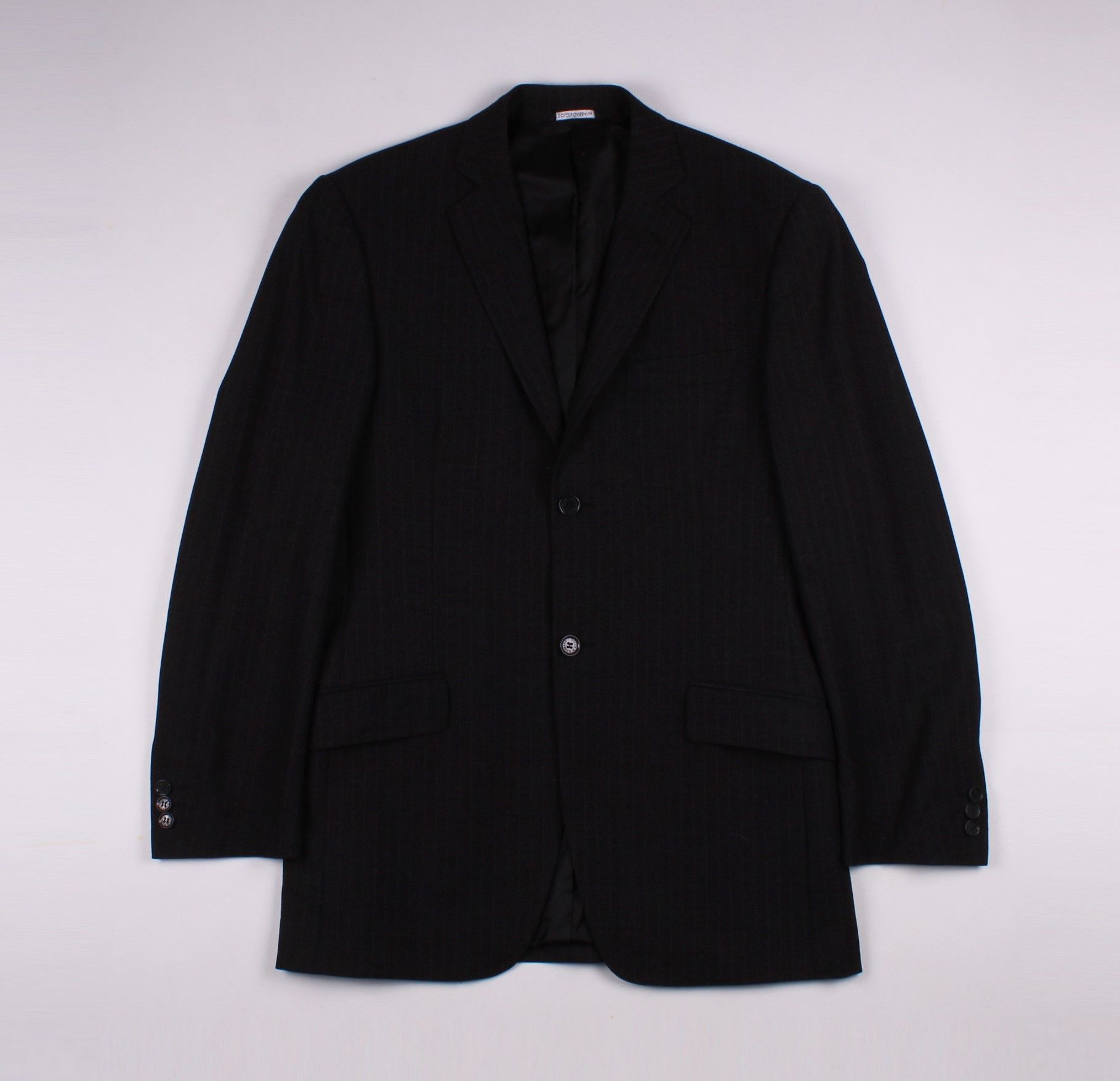 Dolce & Gabbana Dolce & Gabbana Striped Wool Blend 2 Buttons Blazer Size 48R - 1 Thumbnail