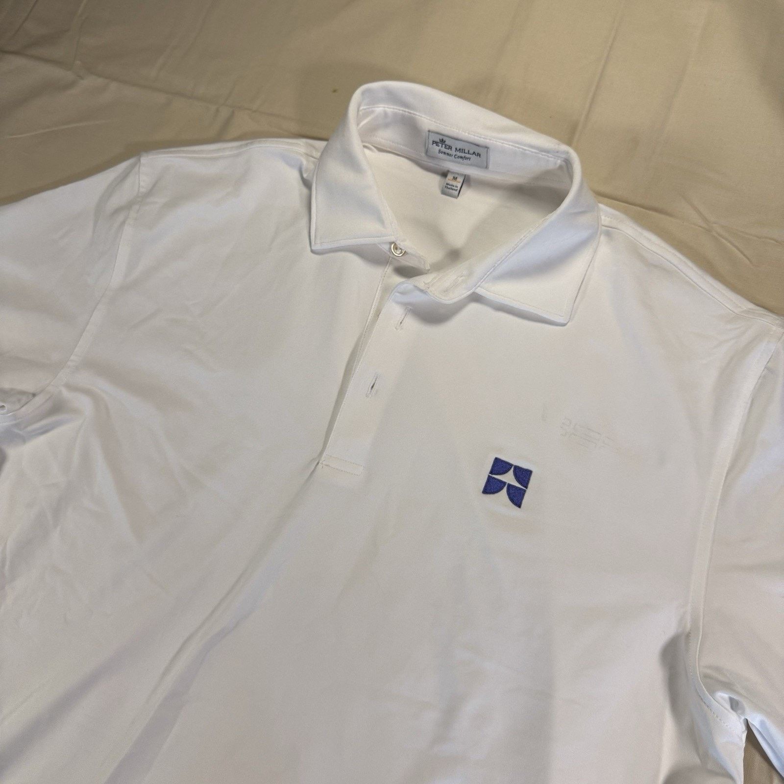 Peter Millar Peter Millar Summer Comfort All spring White Polo Men M Size US M / EU 48-50 / 2 - 1 Thumbnail