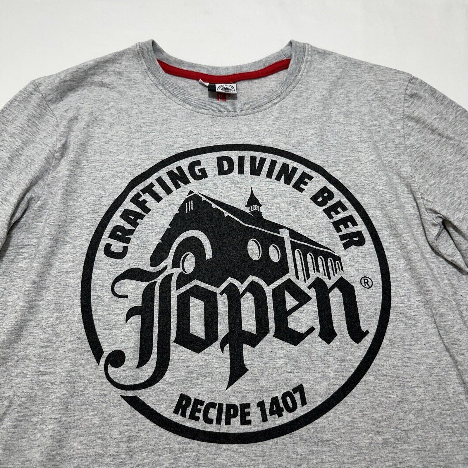 Other Jopen Crafting Divine Beer Medium Gray Graphic T Shirt Logo Size US M / EU 48-50 / 2 - 2 Thumbnail
