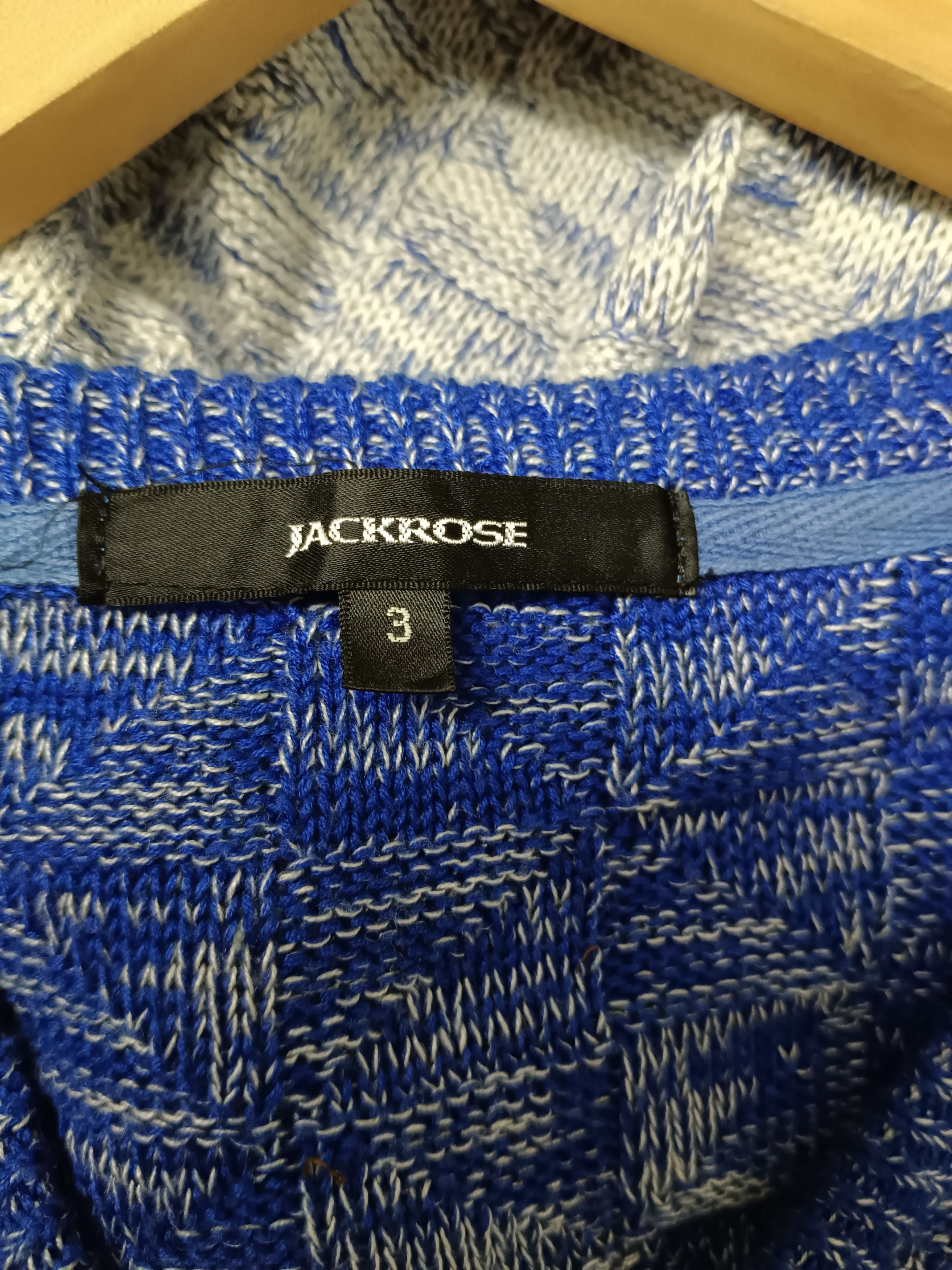 14th Addiction × If Six Was Nine × JACKROSE Japanese Y2K Jack Rose monogram Knitwear Size US L / EU 52-54 / 3 - 6 Thumbnail