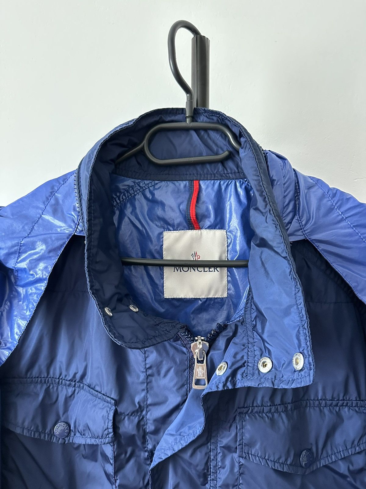 Moncler Moncler Clement light jacket nylon navy Size US L / EU 52-54 / 3 - 4 Thumbnail