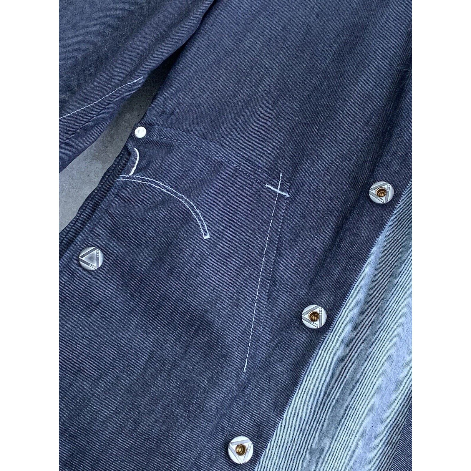 G-Star Mens G-STAR ORGANIC Raw Alcatraz Denim Jacket Coat SZ M EU48 Size US M / EU 48-50 / 2 - 18 Thumbnail