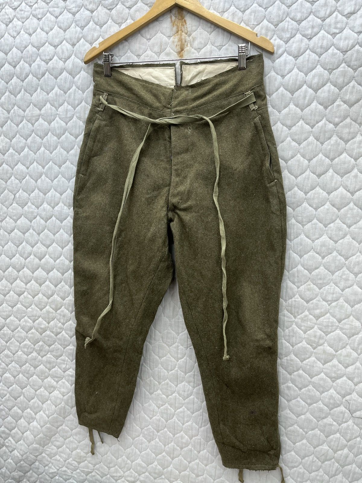 Vintage 🔥🔥🔥ARCHIVE VINTAGE 40’s JAPANESE MILITARY PANTS Size US 31 - 2 Thumbnail