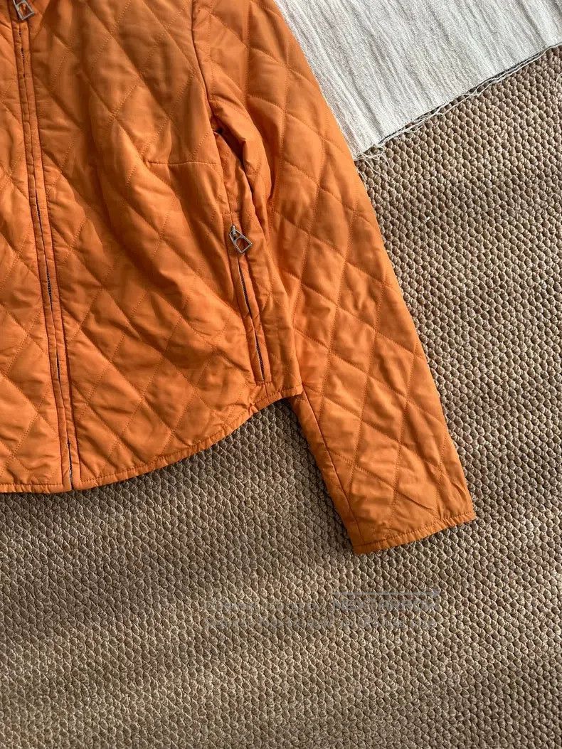 Hermes Hermes Simple Diamond Pattern Double Face Cotton Coat Jack Size S / US 4 / IT 40 - 3 Thumbnail