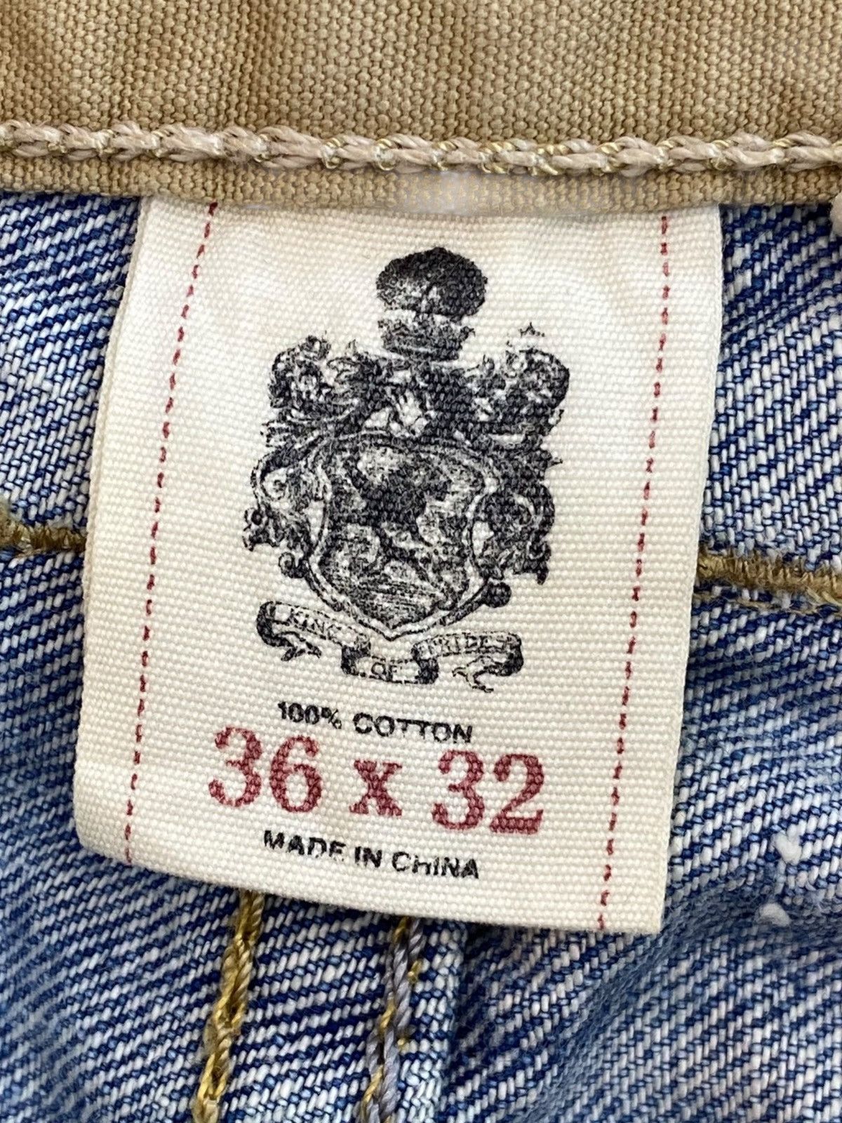Japanese Brand Japanese Brand Faded Wash Style Straight Leg Jeans Size US 36 / EU 52 - 11 Thumbnail