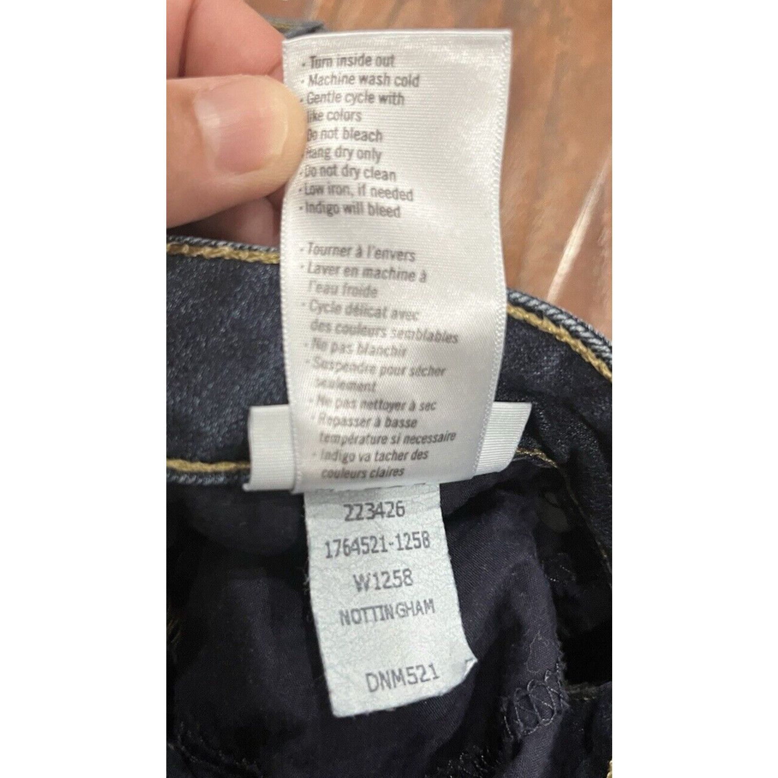 Paige Paige Jeans Womens 31 x 26 Verdugo Ankle Skinny Notthingham Size 31" - 8 Thumbnail
