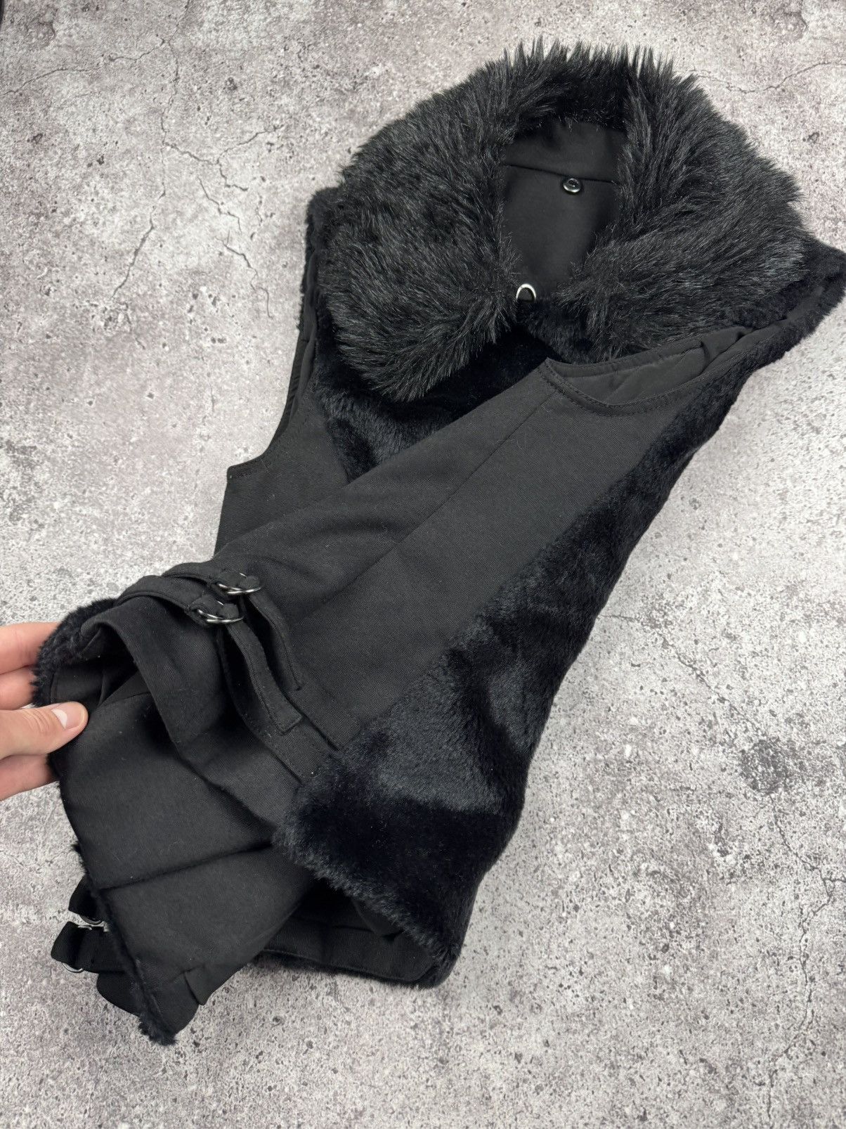 Armani Vintage Armani Avant Garde Fur Y2K Opium Vest/Jacket Owens Size S / US 4 / IT 40 - 11 Thumbnail