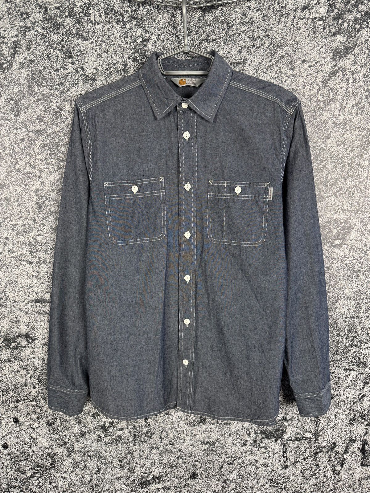 Carhartt Carhartt Long Sleeve Clink Shirt Button Up Workwear Size M Size US M / EU 48-50 / 2 - 1 Thumbnail