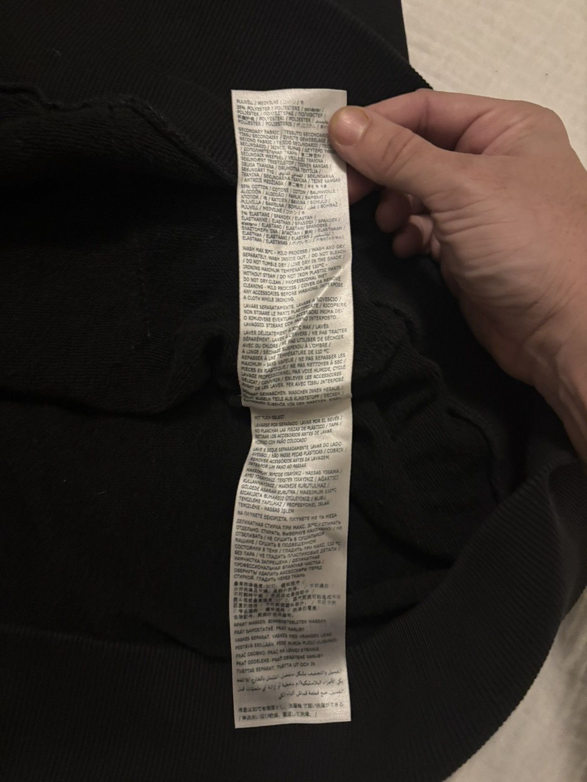 Maison Margiela MARGIELA MM6 OVERSIZED LONG HOODIE Size US S / EU 44-46 / 1 - 19 Thumbnail