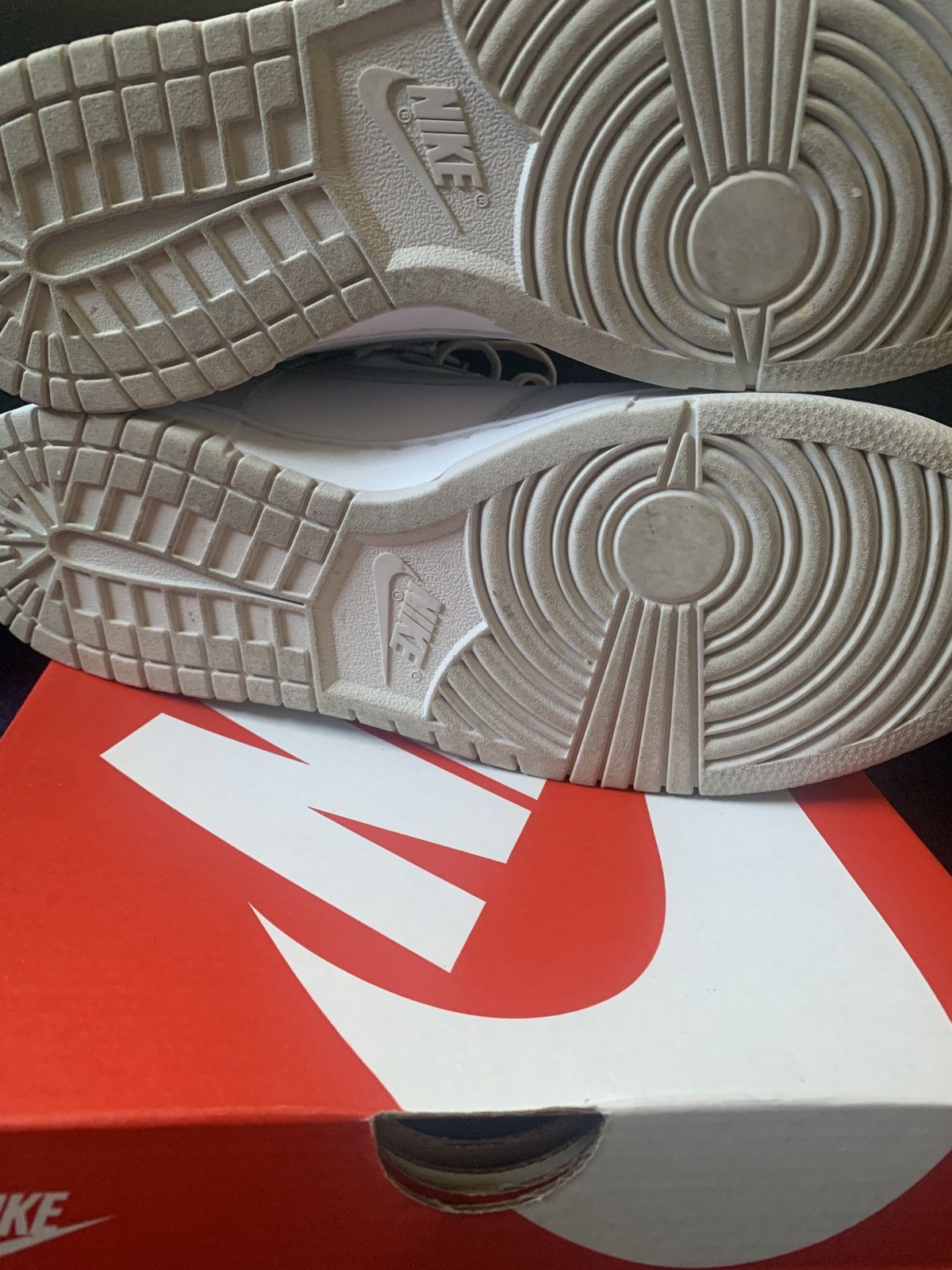 Nike Nike Dunk HI Retro Vast Grey Size US 10.5 / EU 43-44 - 4 Thumbnail