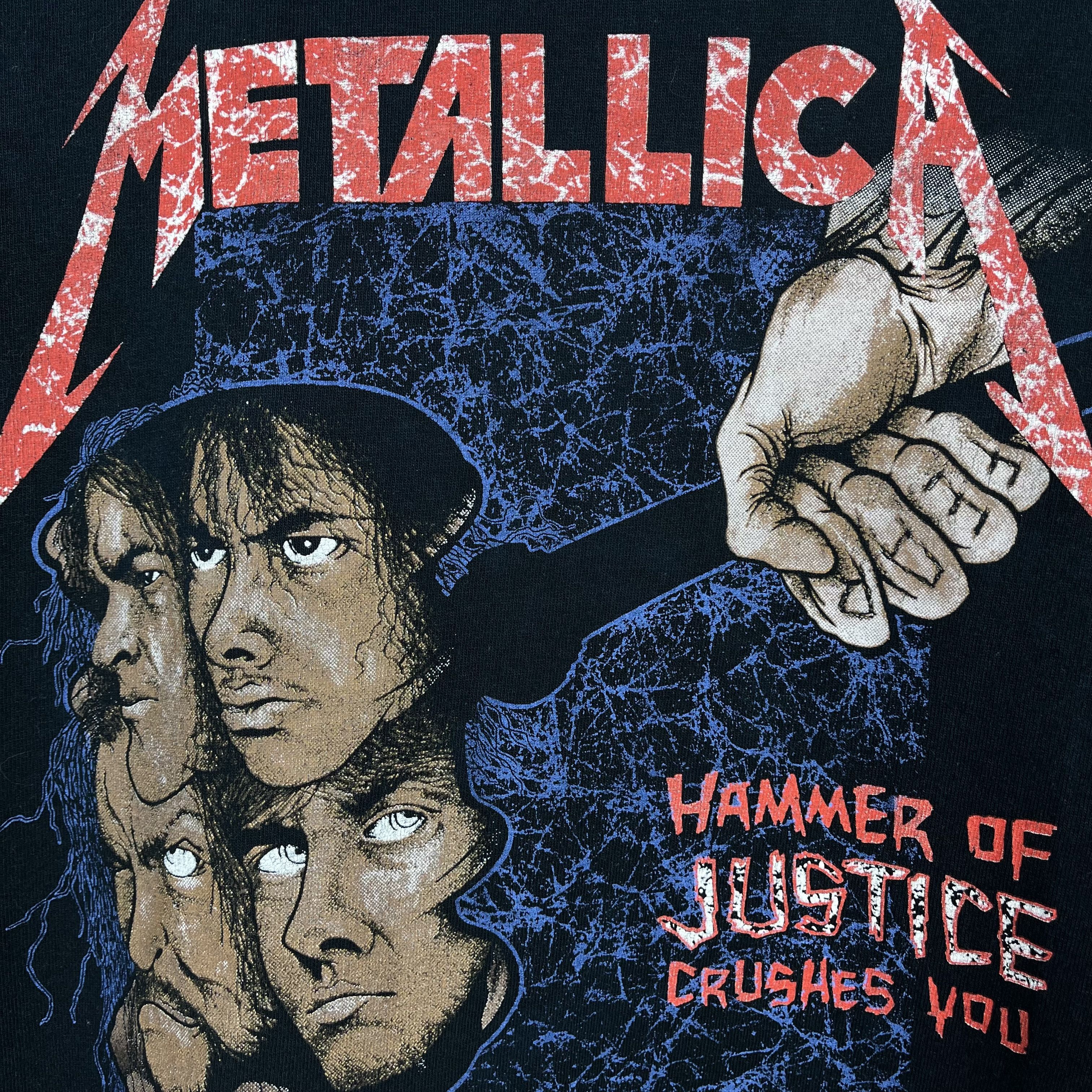 Band Tees Vintage Metallica And Justice For All Rock Band T Shirt 1994 Size US M / EU 48-50 / 2 - 21 Thumbnail