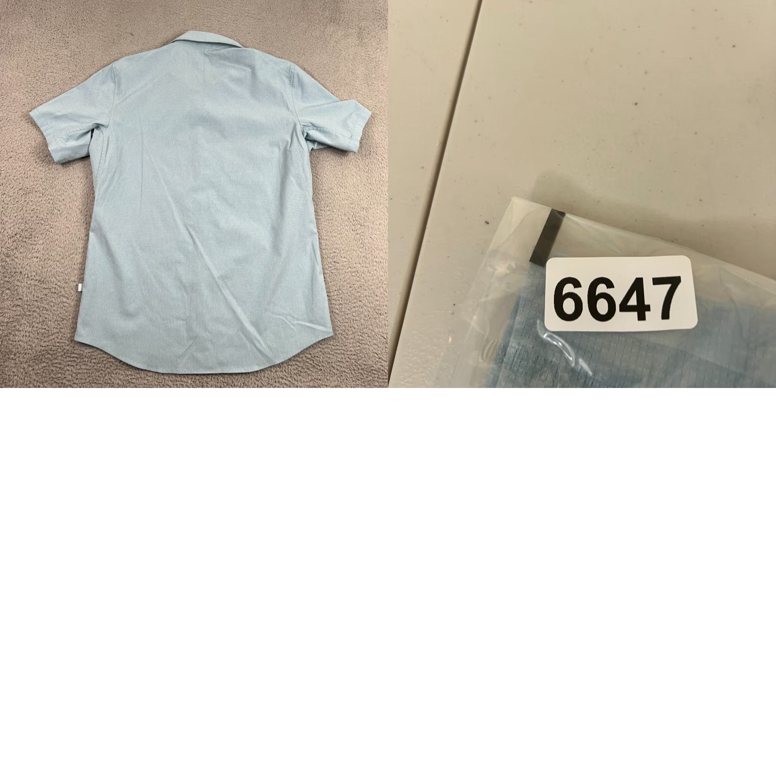 Lululemon Lululemon Airing Easy Short Sleeve Button-Up Shirt Mens M Blue Lightweight Breathable Quick Dry Vented Logo Size US M / EU 48-50 / 2 - 8 Thumbnail