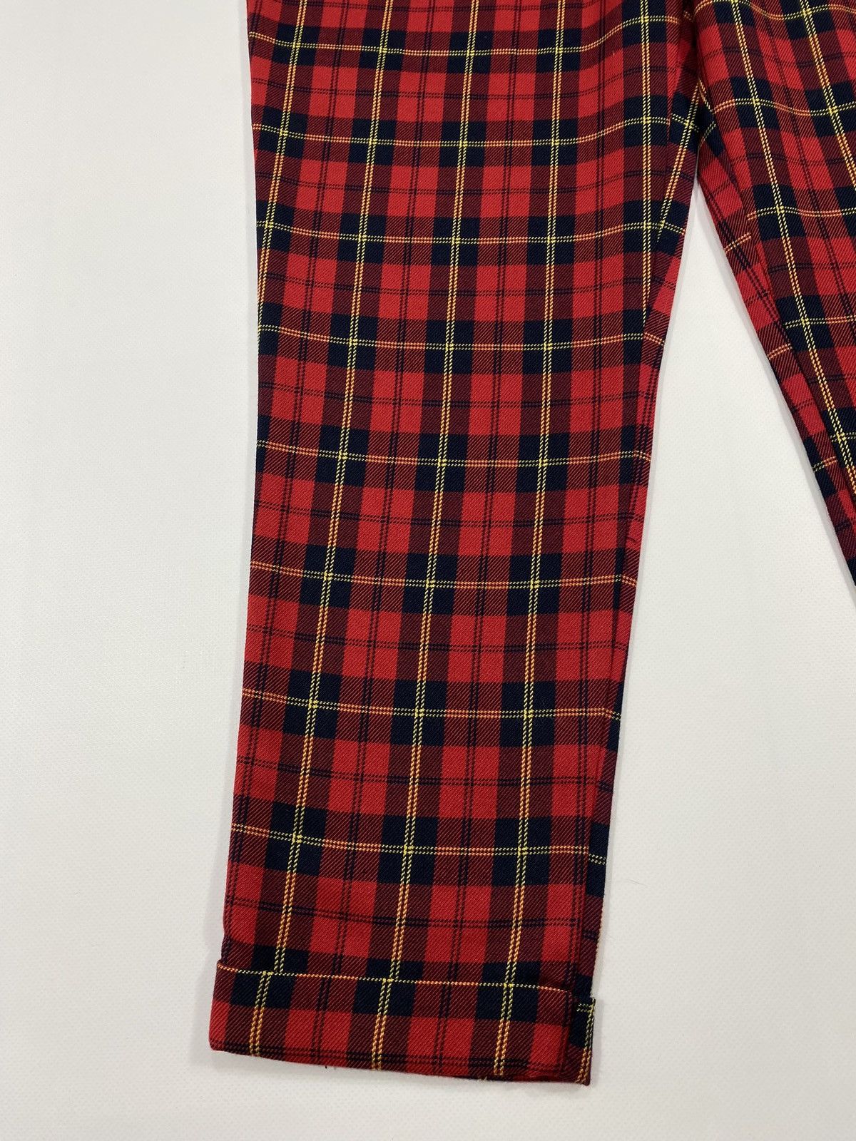 Other Y2K Tartan Plaid UK Punk Classic Checkered Pants Size 28" / US 6 / IT 42 - 5 Thumbnail