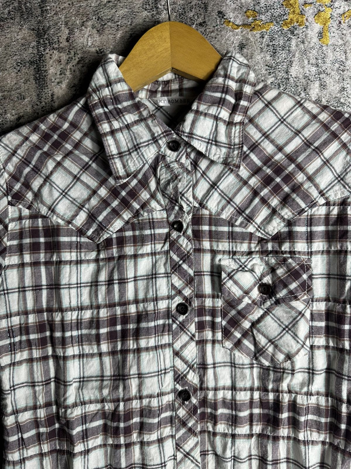 Junya Watanabe SKY BOMBER JUNYA WATANABE CDG STYLE WESTERN BUTTON SHIRT Size US S / EU 44-46 / 1 - 3 Thumbnail