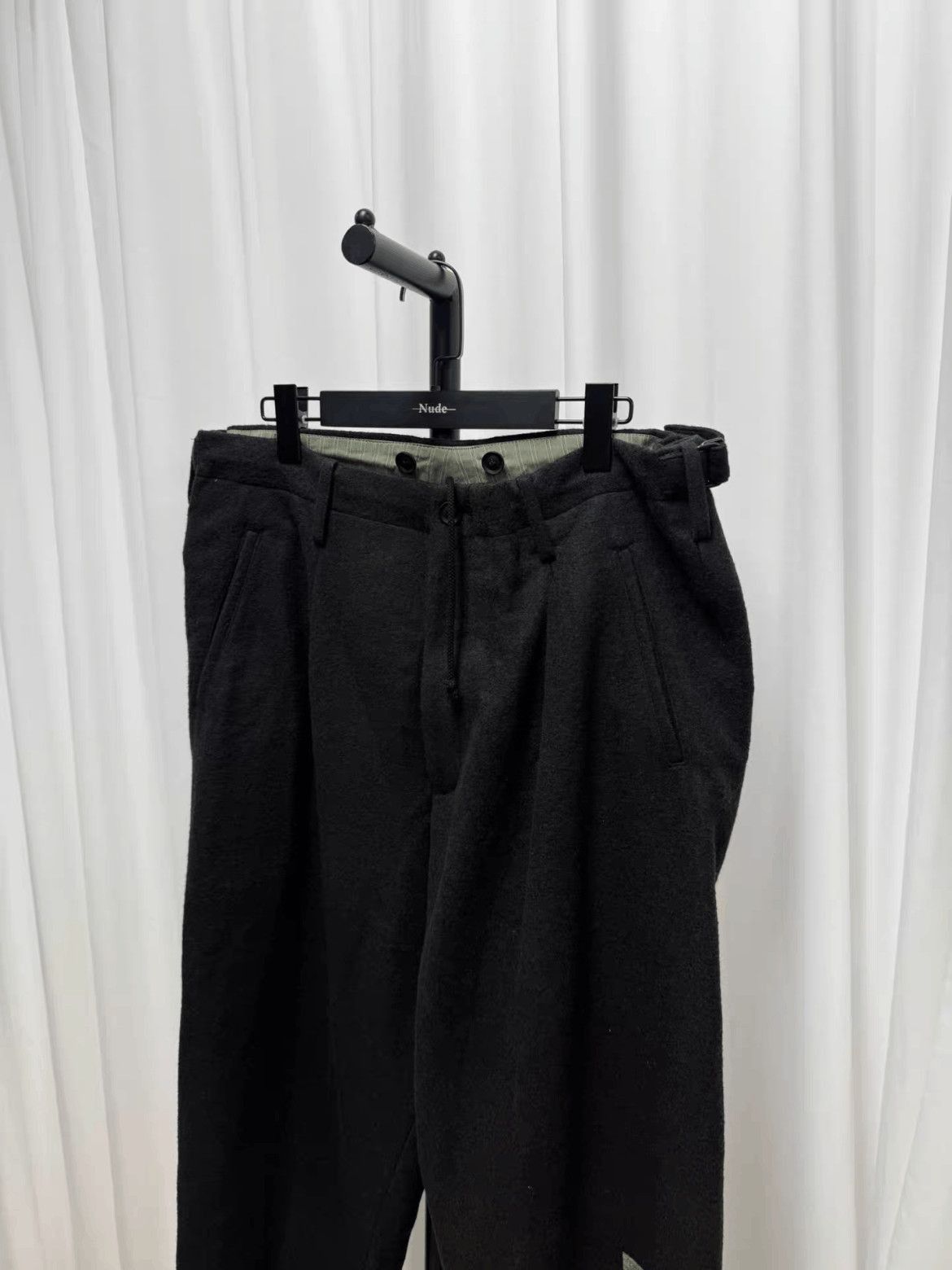 Yohji Yamamoto Sz 2 Yohji Yamamoto Pour Homme 老虎残梦 Wool Trousers-2507 Size US 32 / EU 48 - 2 Thumbnail