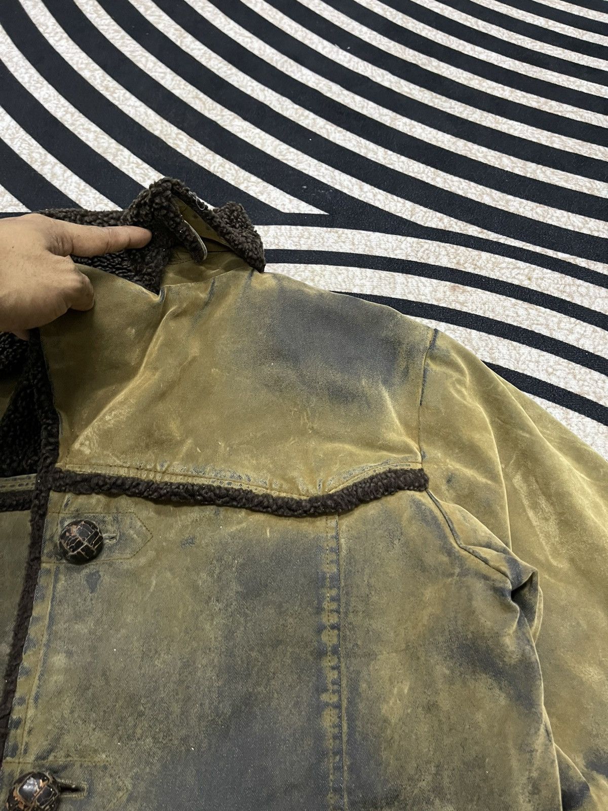 Levi's Vintage Clothing VINTAGE LEVIS HEAVY SHERPA JACKET RARE Size US L / EU 52-54 / 3 - 11 Thumbnail