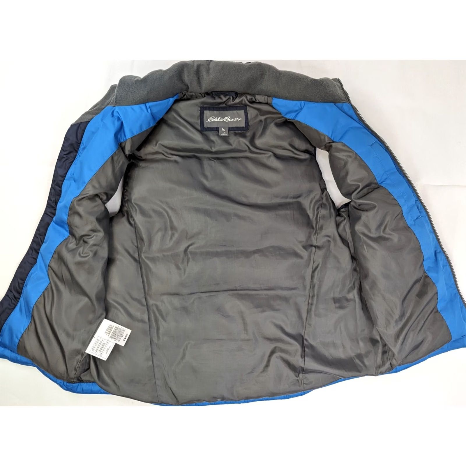 Eddie Bauer Eddie Bauer EB650 Goose Down Vest Men’s Small Black Blue Full Zip Outdoor Vest Size US S / EU 44-46 / 1 - 7 Thumbnail