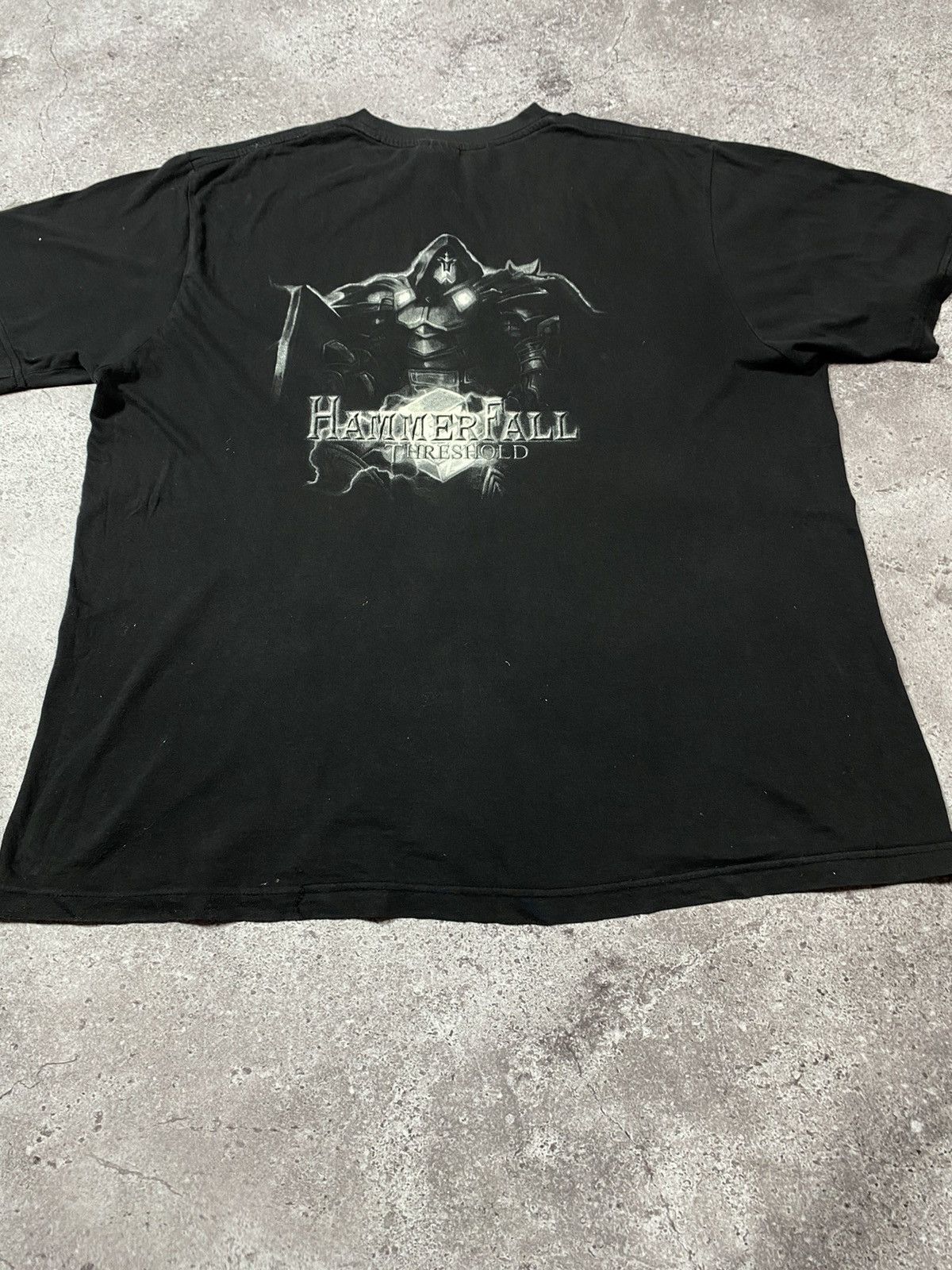 Band Tees × Vintage Vintage HAMER FALL Threahold rock band Tees Size US L / EU 52-54 / 3 - 11 Thumbnail