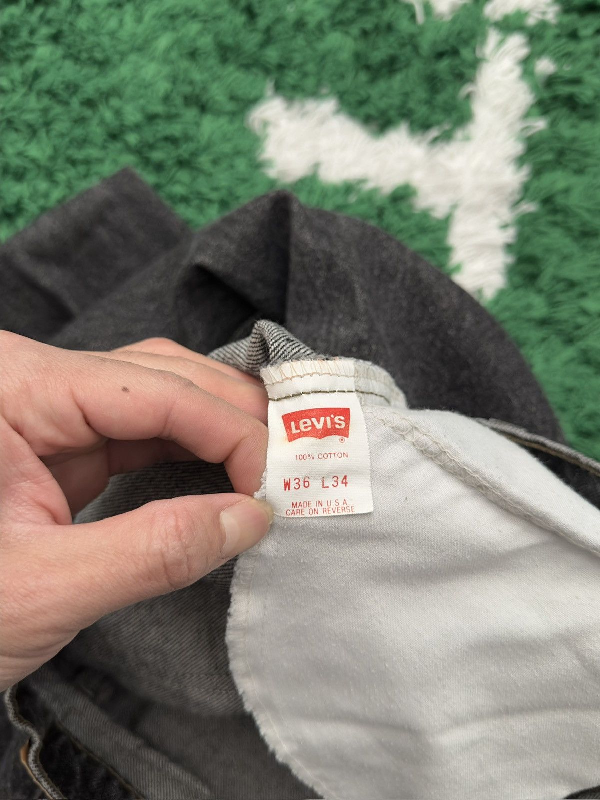 Levi's Vintage Levi's 550 Orange Tab 1993 Size US 34 / EU 50 - 7 Thumbnail