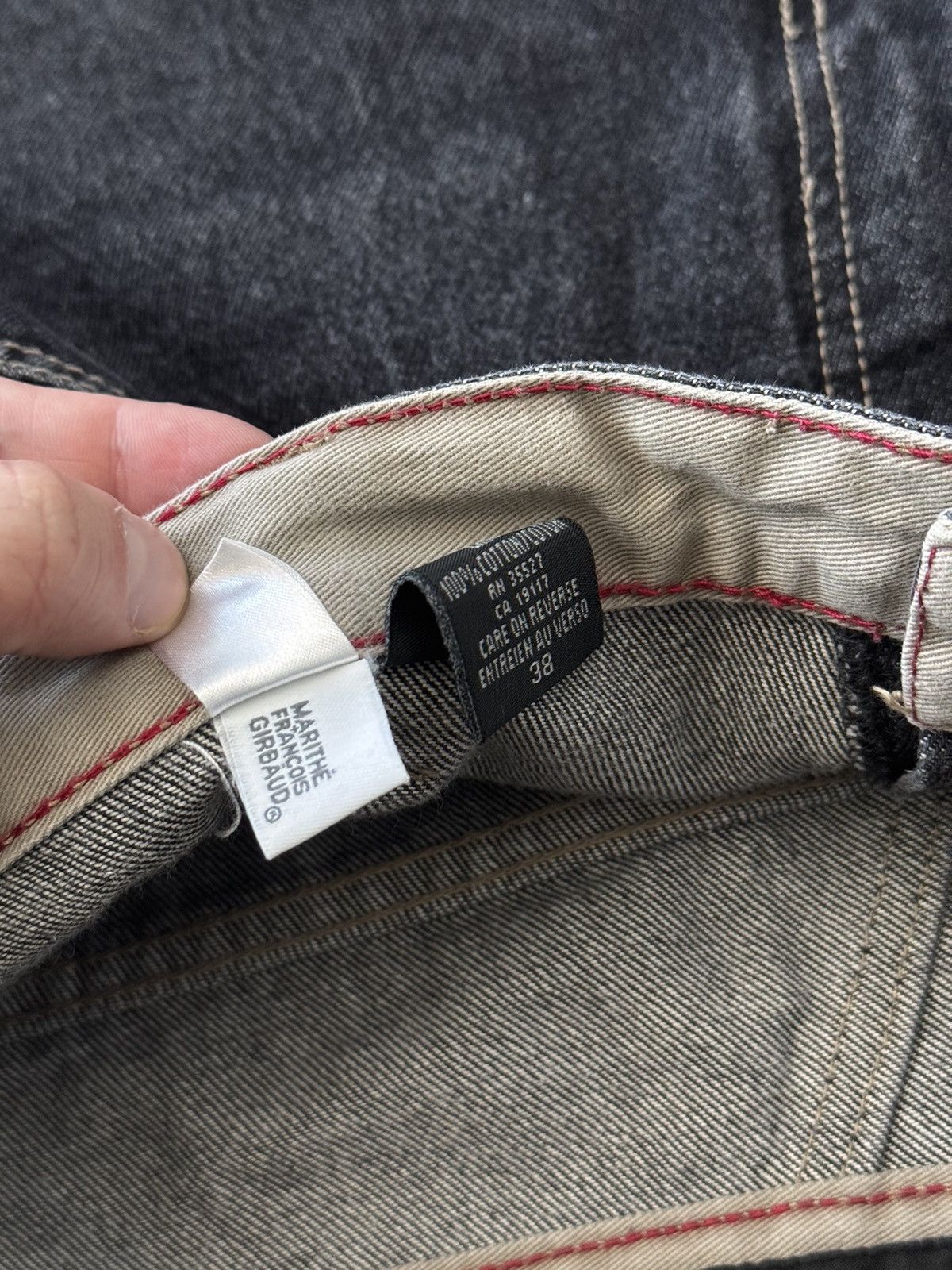 Marithe + Francois Girbaud Vintage Le Jean De Marithe Francois Girbaud LuxuryDenimJorts Size US 38 / EU 54 - 9 Thumbnail