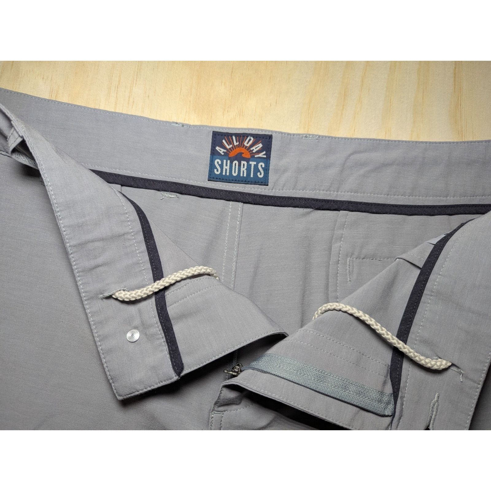 Faherty Faherty Men's 40 All Day Shorts Grey Hybrid Stretch Size US 40 / EU 56 - 4 Thumbnail