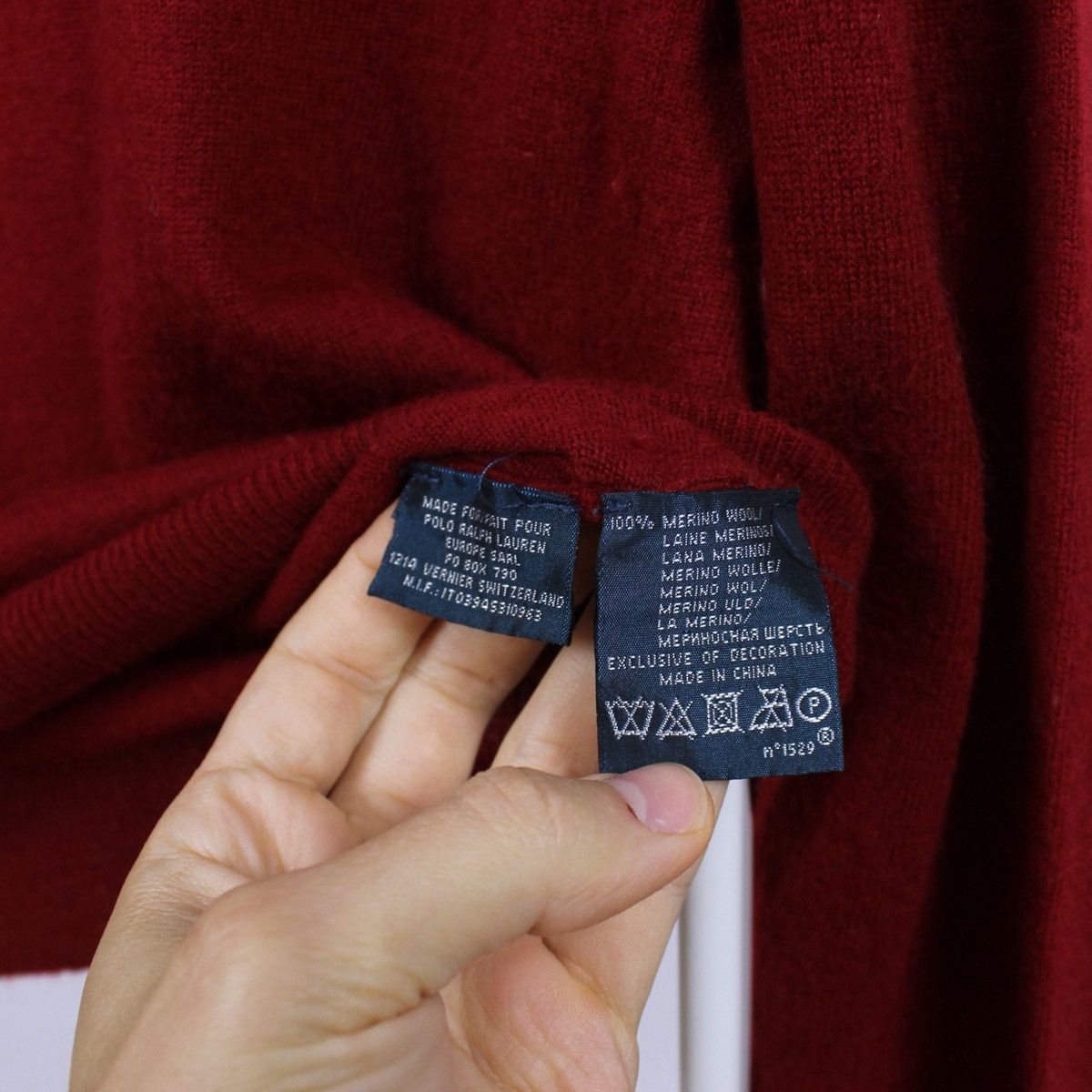 Polo Ralph Lauren Vintage Polo Ralph Lauren Merino Wool Sweater Size US S / EU 44-46 / 1 - 5 Thumbnail