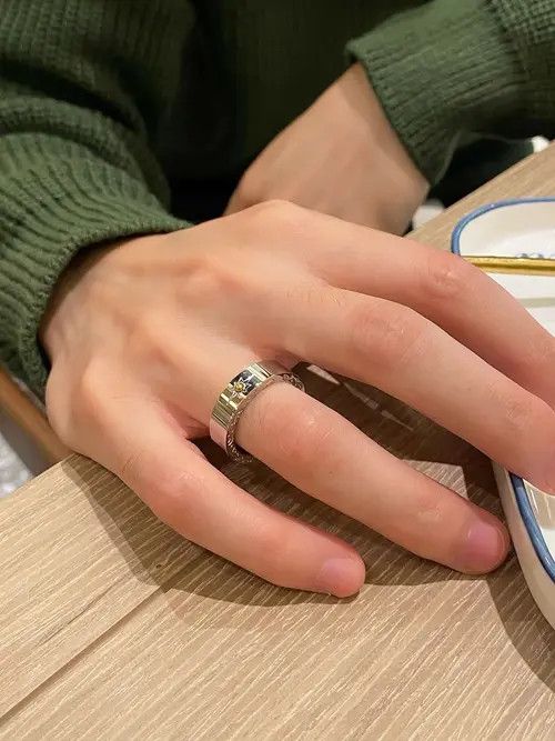 Designer Retro punk rings Size ONE SIZE - 1 Thumbnail