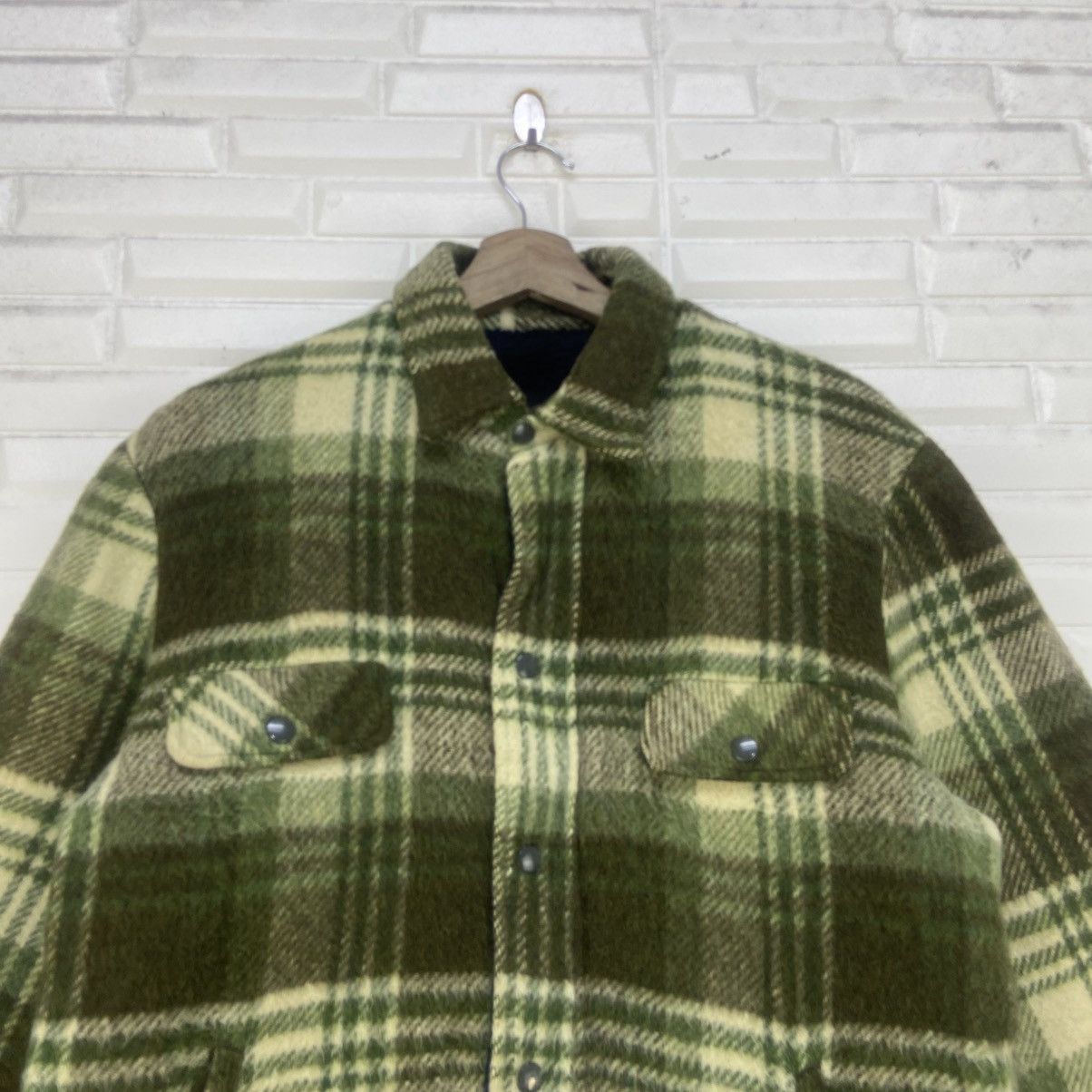 Towncraft Vintage 70s Towncraft Penneys Sherpa Mohair Plaid Jacket Size US M / EU 48-50 / 2 - 4 Thumbnail