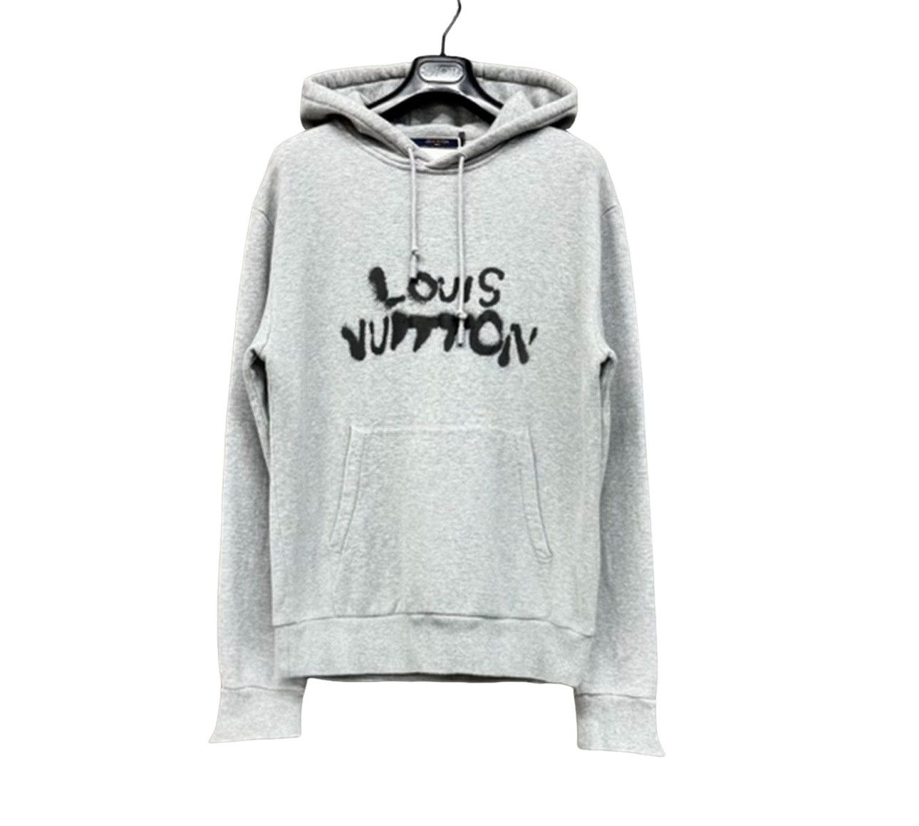Louis Vuitton Louis Vuitton Graffiti Logo Graphic Hoodie Size M Size US M / EU 48-50 / 2 - 1 Thumbnail