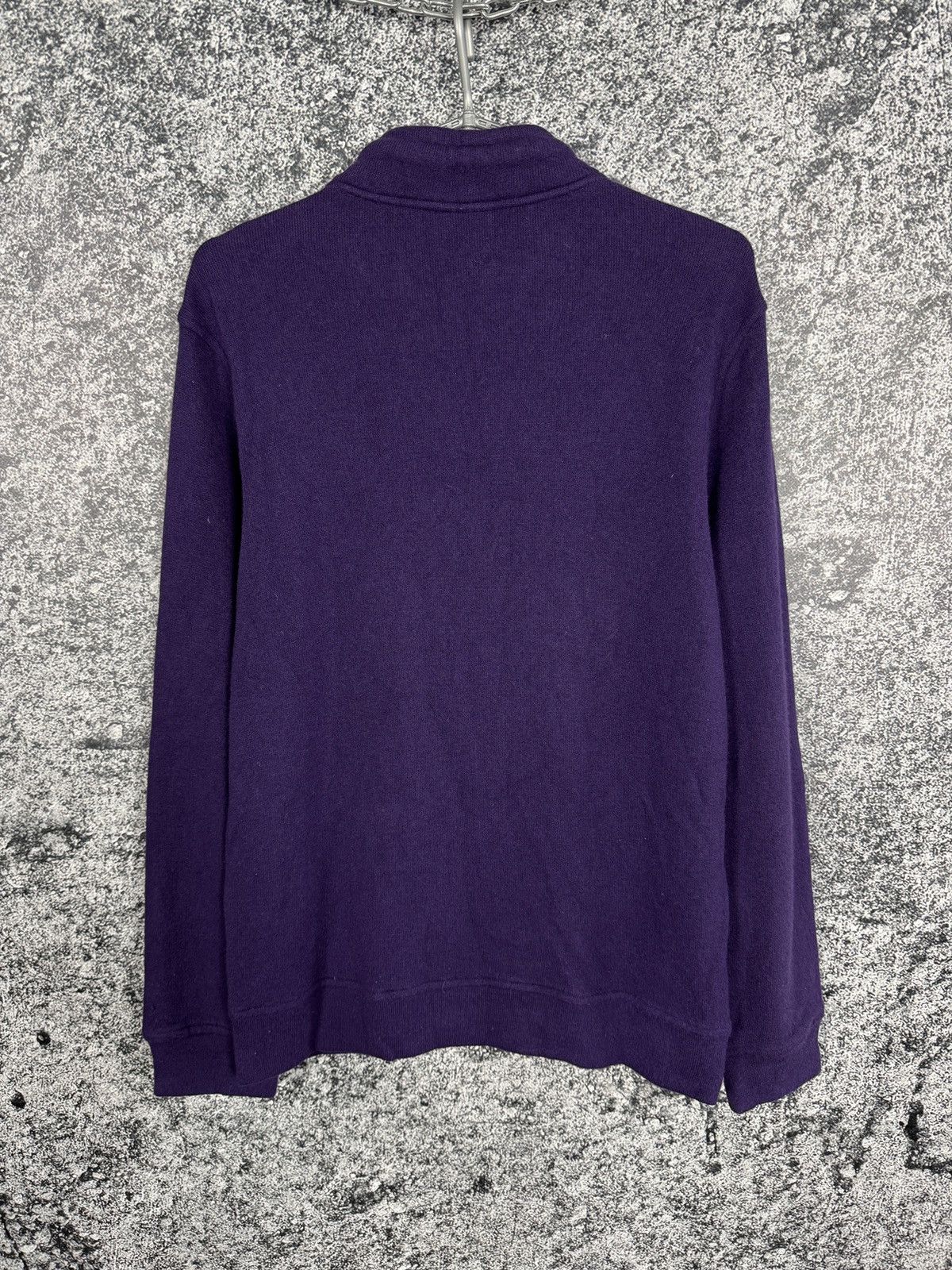 Lacoste Men’s Lacoste 1/4 Zip Sweater Pullover Vintage Purple Size 5 Size US L / EU 52-54 / 3 - 9 Thumbnail