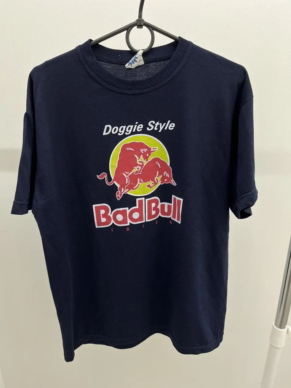 Vintage Vintage Red Bull Bad Bull Parody Funny Tee T-Shirt Size US L / EU 52-54 / 3 - 1 Thumbnail