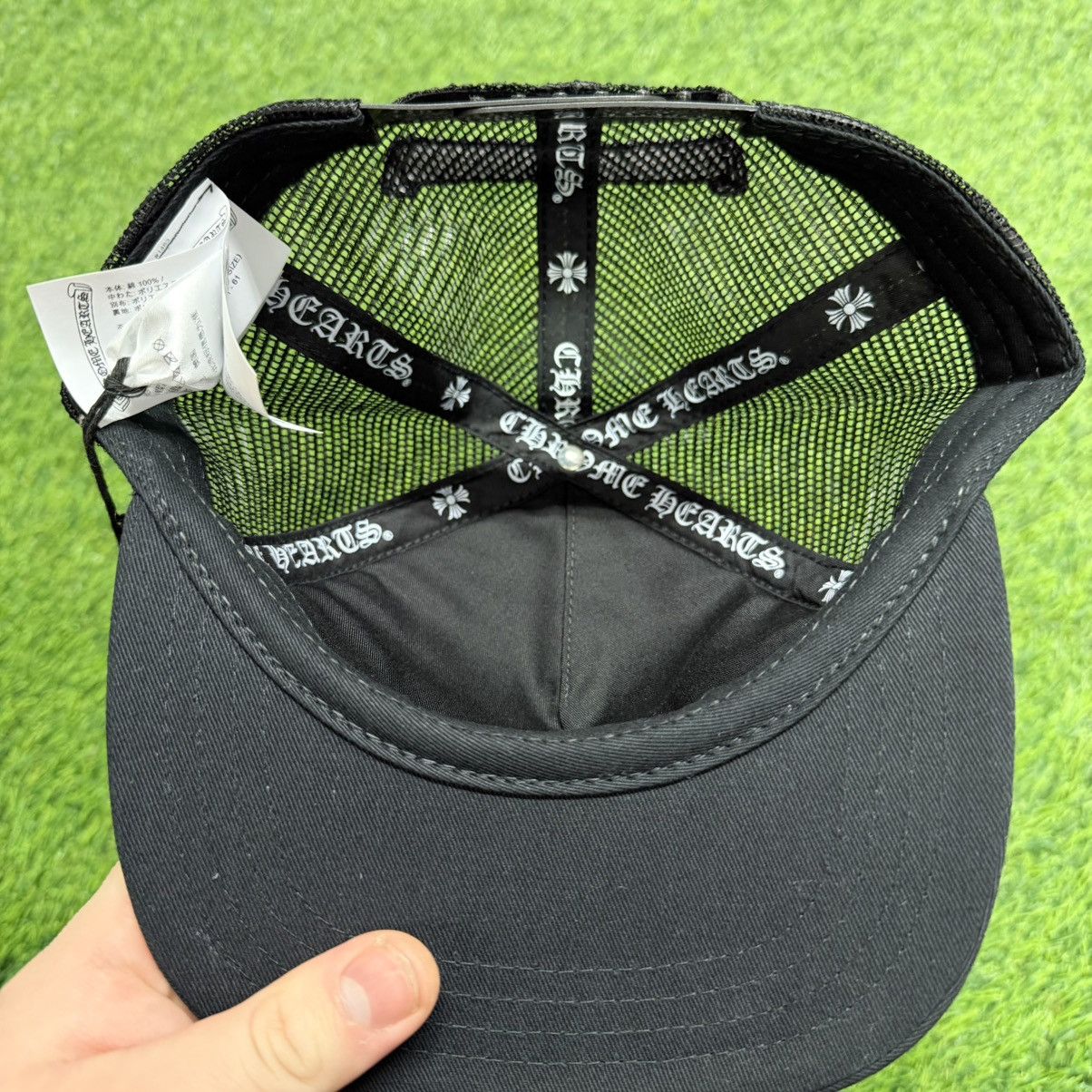 Chrome Hearts Chrome Hearts Cemetery Trucker Hate Black & Green Camo Size ONE SIZE - 7 Thumbnail