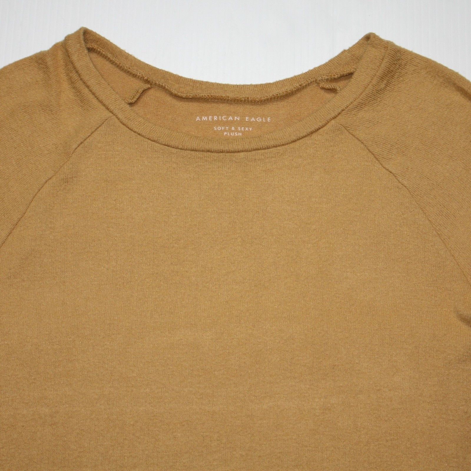 American Eagle Outfitters Soft & Sexy Plush Sweater in Mustard Yellow and size XXS Size XXS / US 00 / IT 34 - 2 Thumbnail