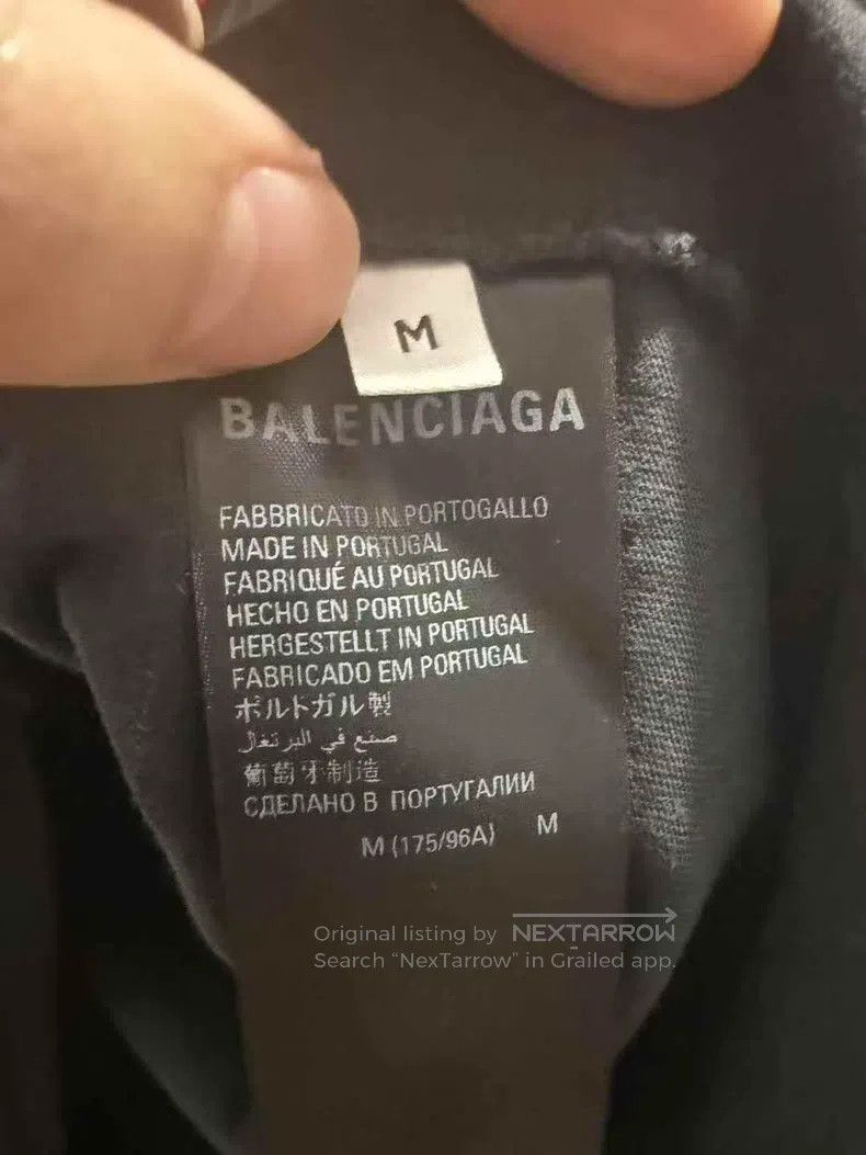Balenciaga Balenciaga Black Batman Embroidered Short Sleeve Size US M / EU 48-50 / 2 - 4 Thumbnail