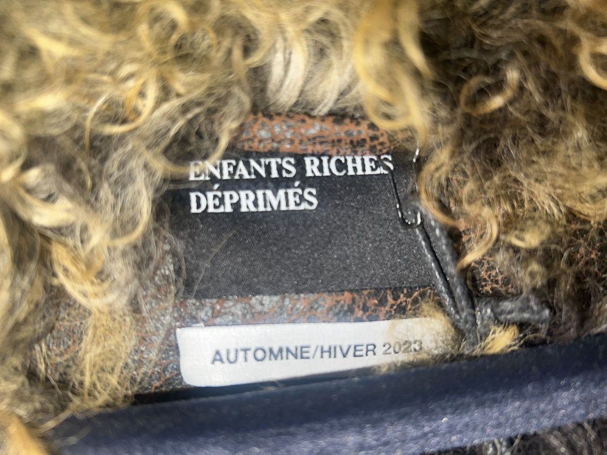 Enfants Riches Deprimes ERD TOBACCO SHEARLING COAT AW’23 Size US L / EU 52-54 / 3 - 9 Thumbnail