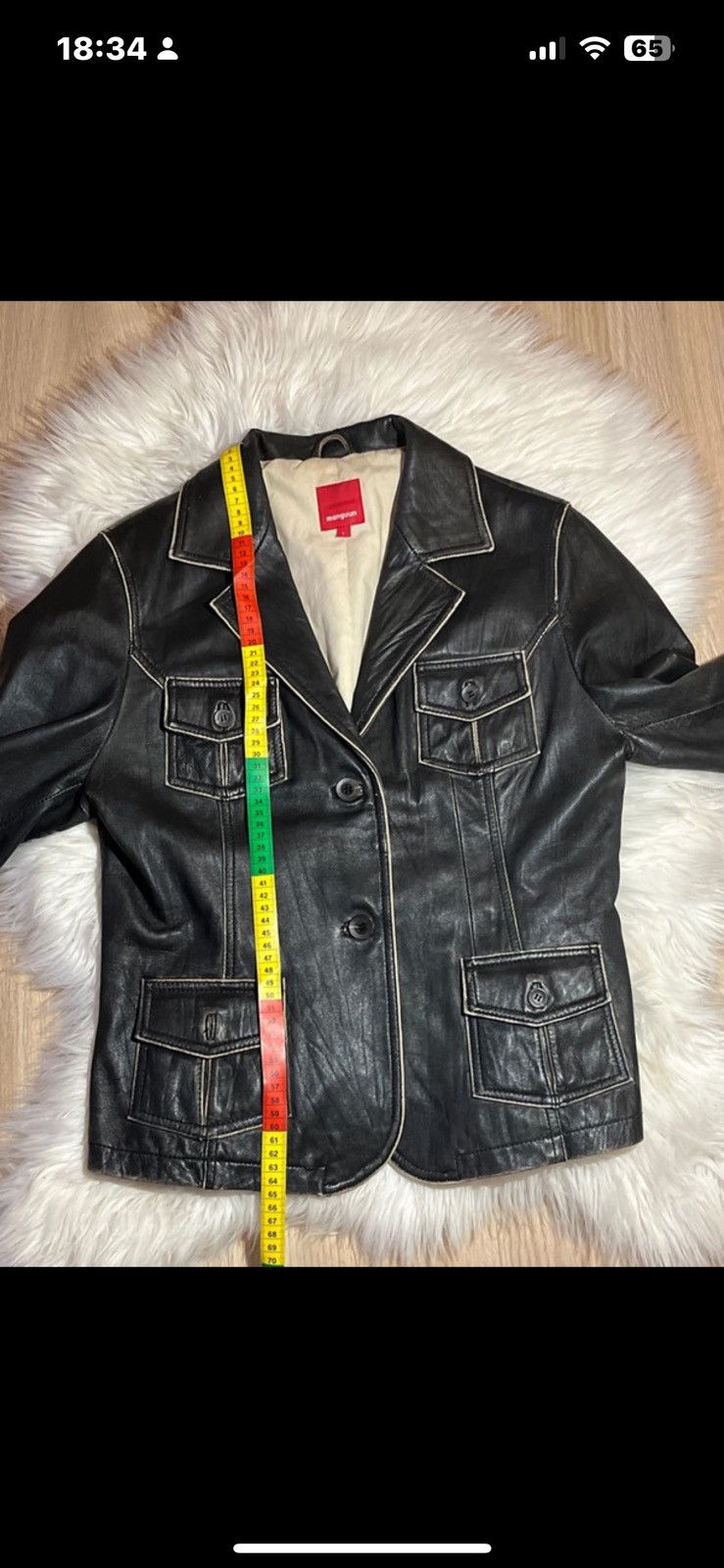 Vintage manguun leather jacket size l vintage y2k old school Size US L / EU 52-54 / 3 - 6 Thumbnail