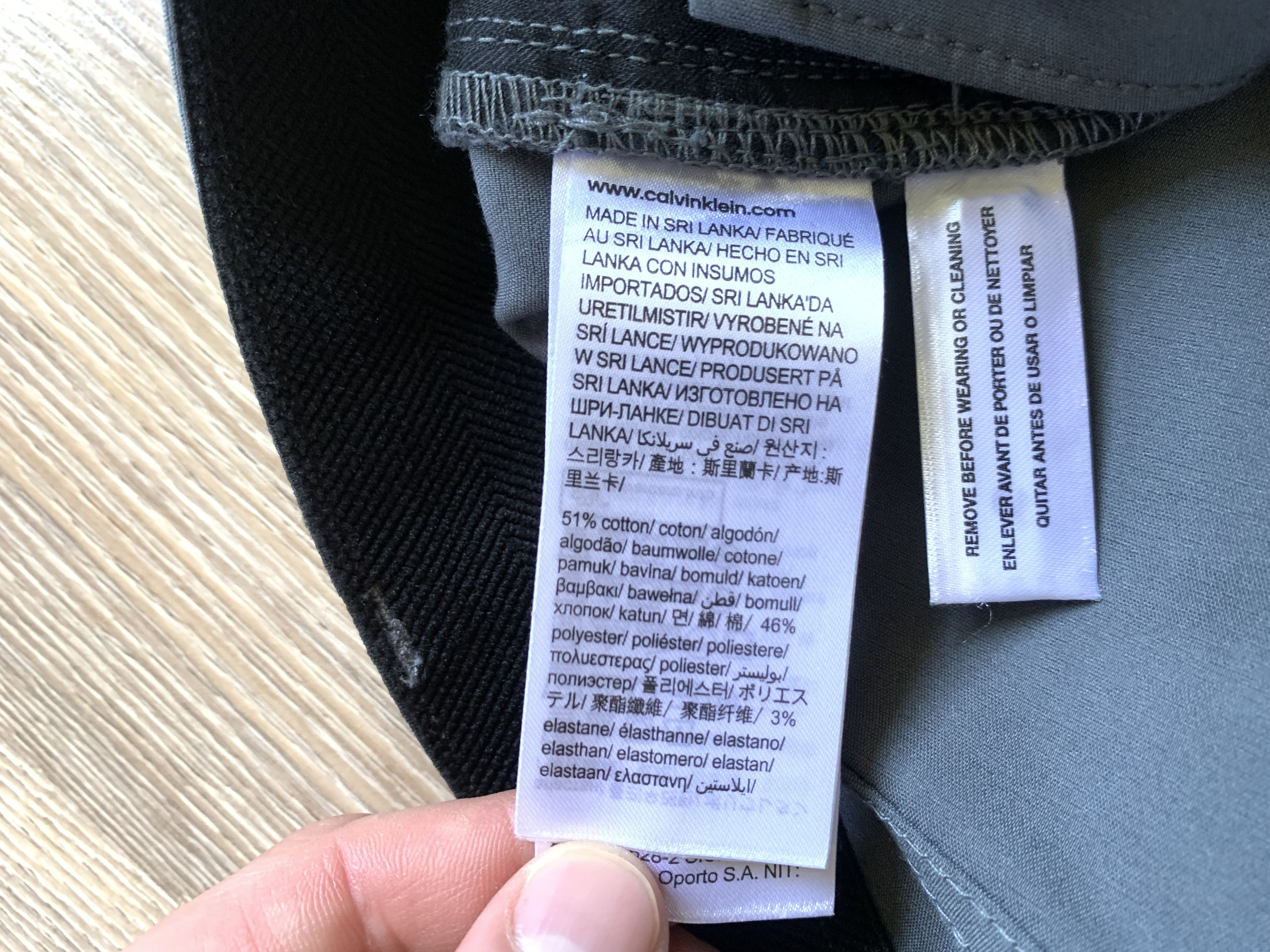 Calvin Klein Calvin Klein Slim Fit Breathable Pants Trousers Size US 31 - 9 Thumbnail