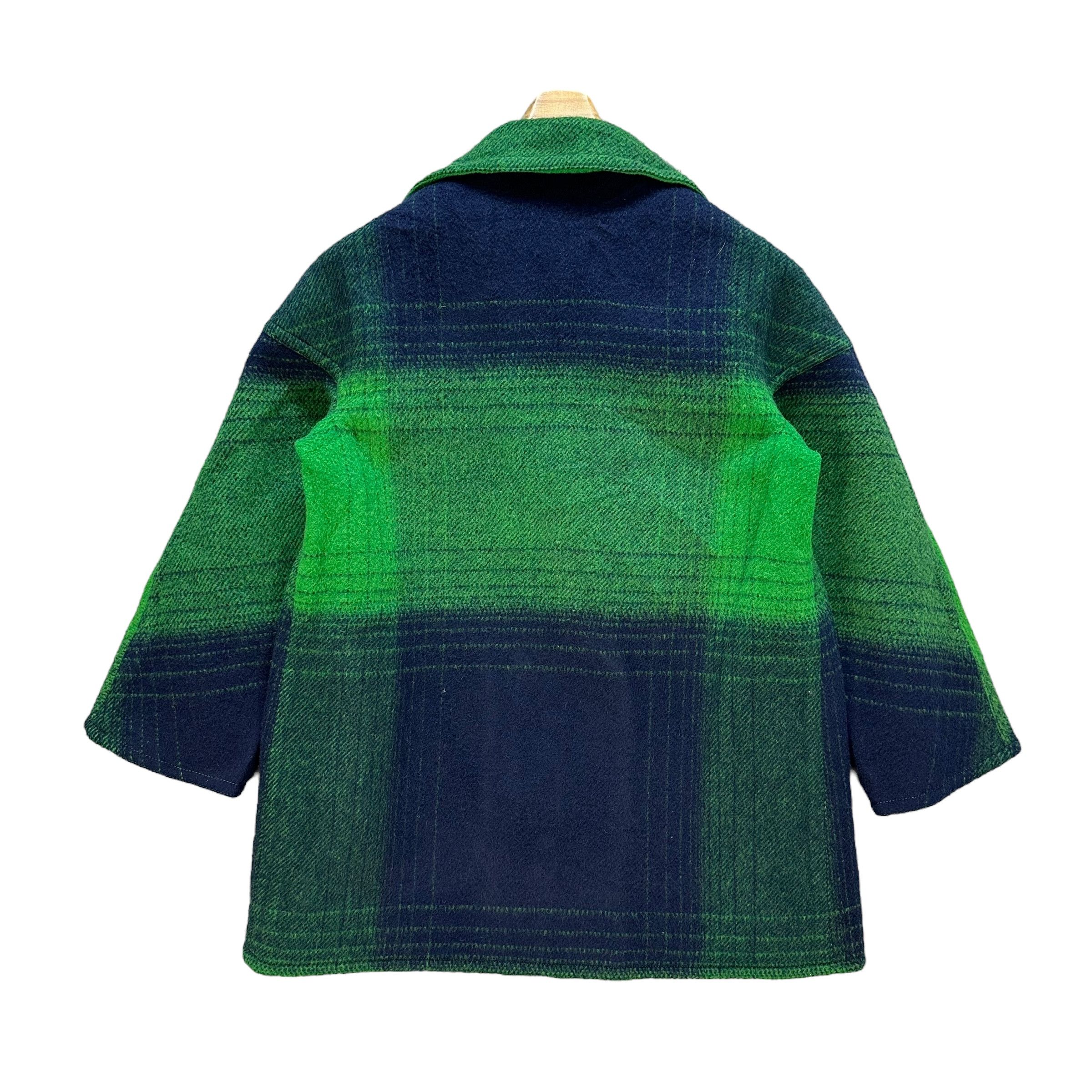 Japanese Brand NOBUO BOUTIQE Boho Wool Coat Jacket #A63-1523 Size M / US 6-8 / IT 42-44 - 9 Thumbnail